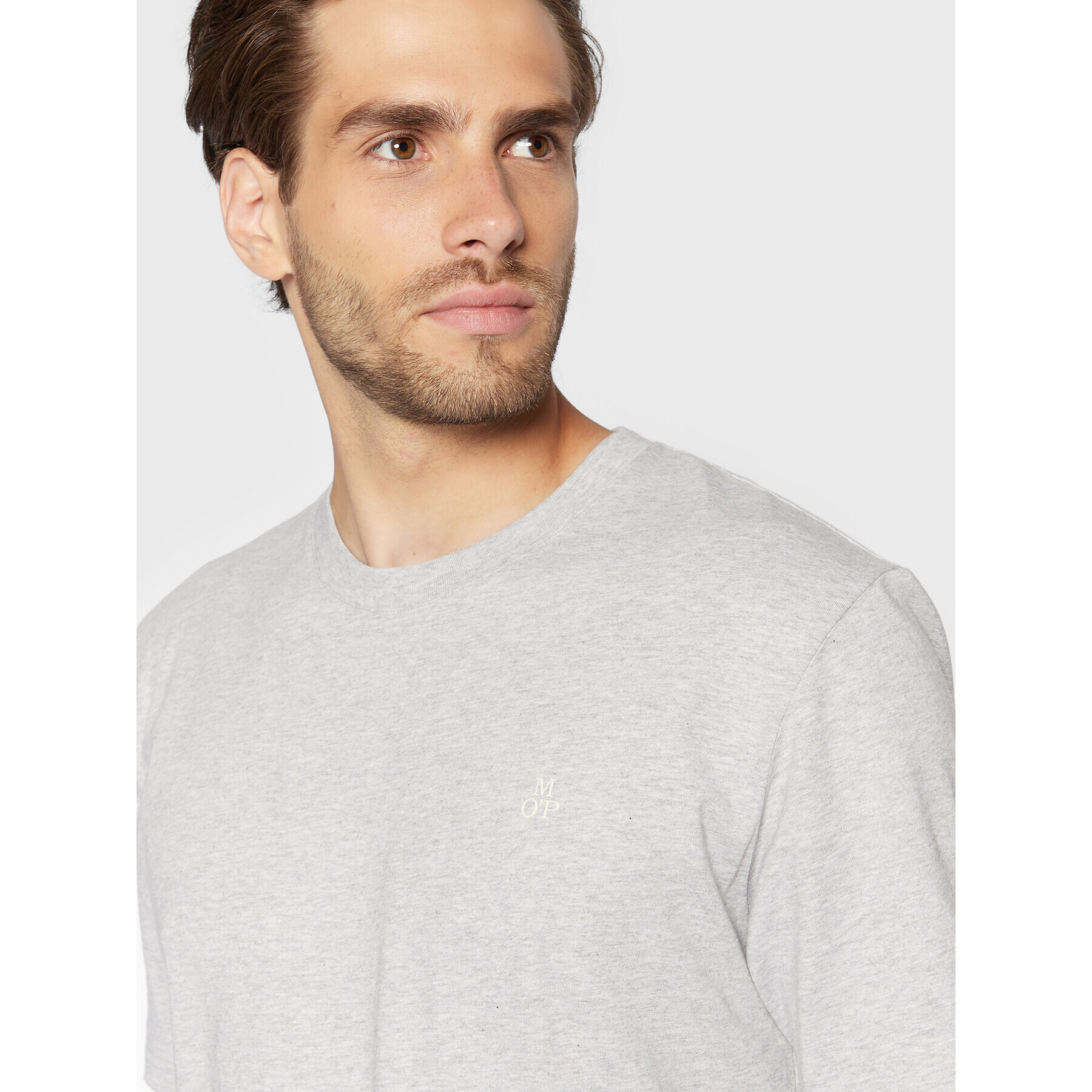 Marc O'Polo Тишърт B21 2012 51054 Сив Regular Fit - Pepit.bg