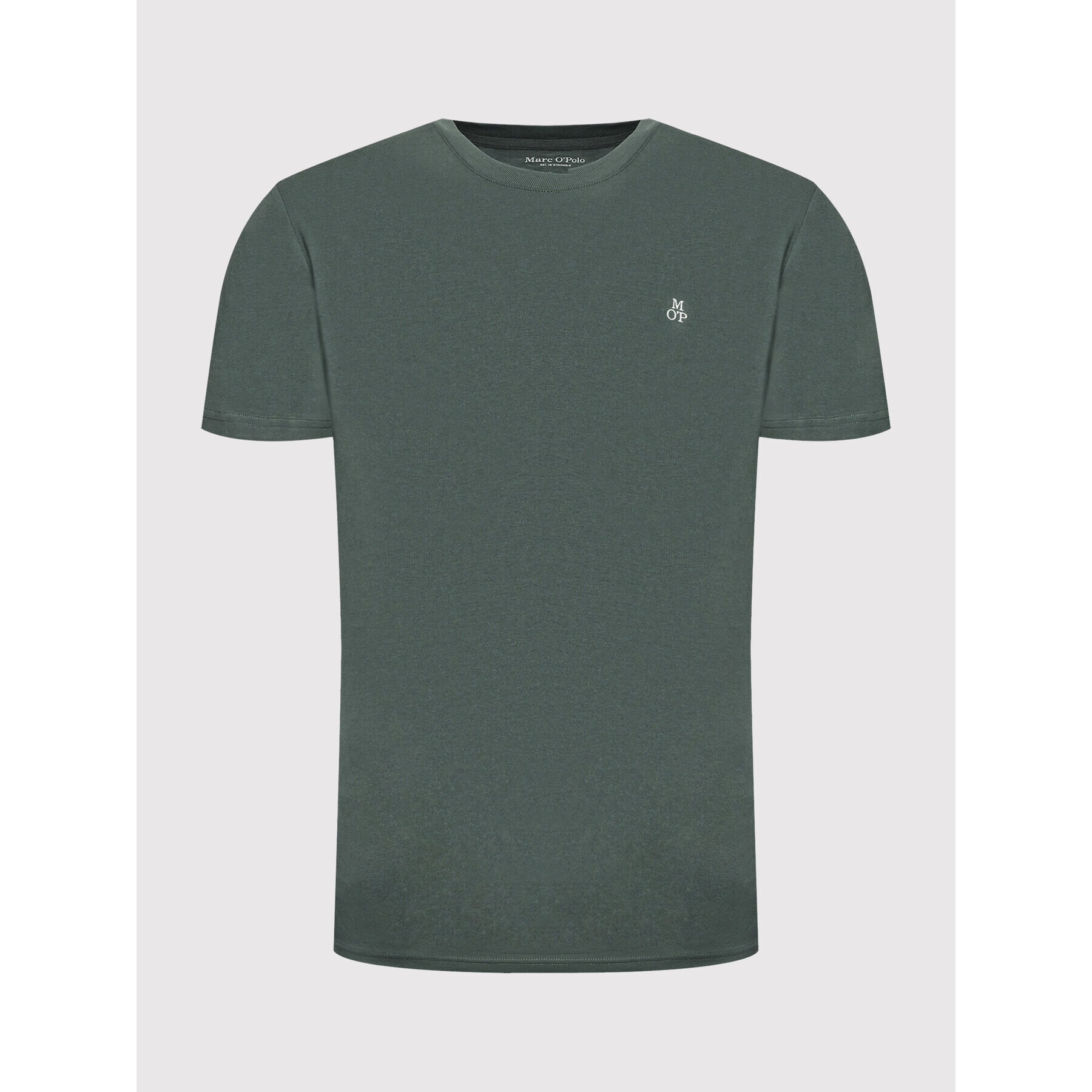 Marc O'Polo Тишърт B21 2012 51054 Зелен Regular Fit - Pepit.bg