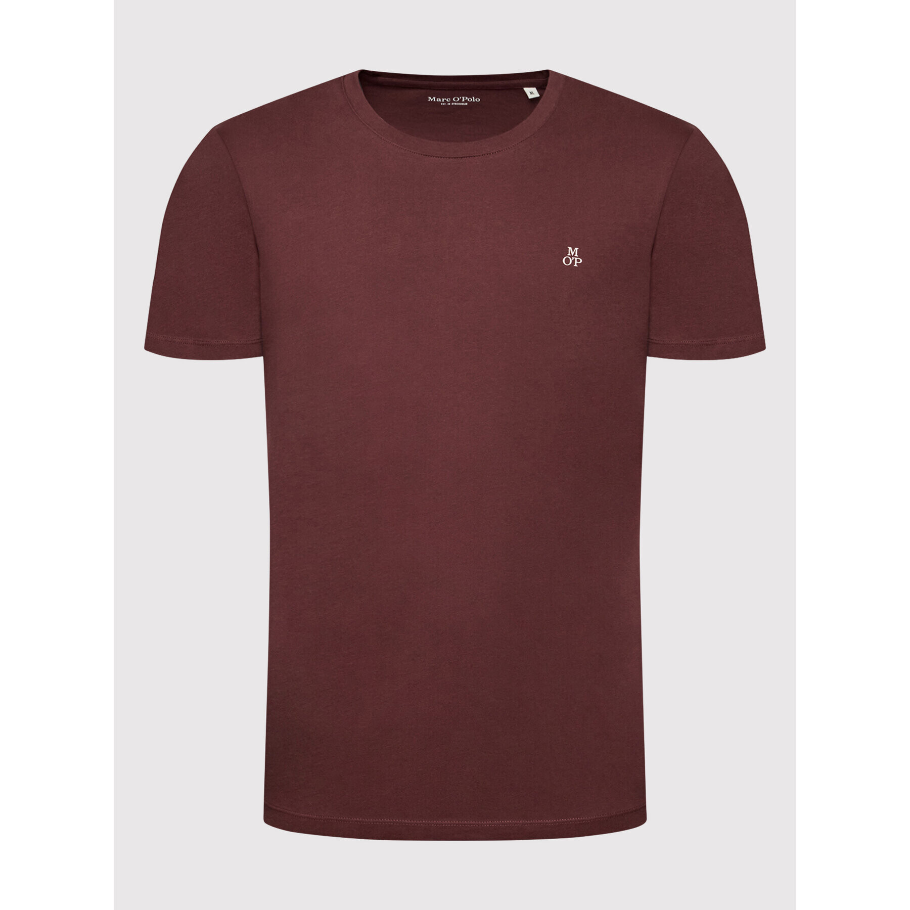 Marc O'Polo Тишърт B21 2220 51022 Бордо Shaped Fit - Pepit.bg
