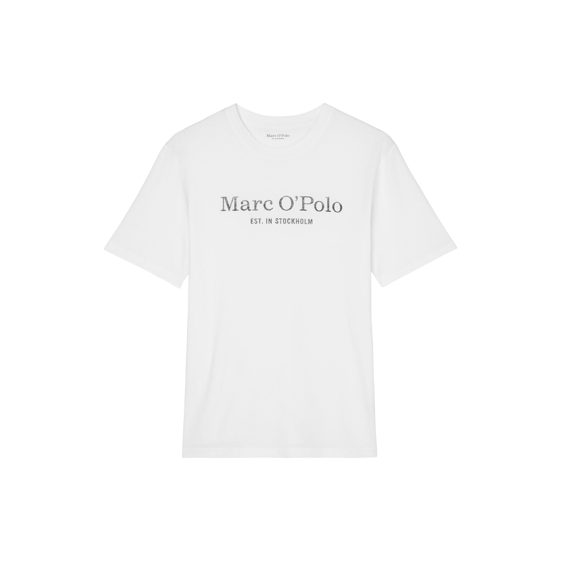 Marc O'Polo Тишърт B21201251052 Бял Regular Fit - Pepit.bg