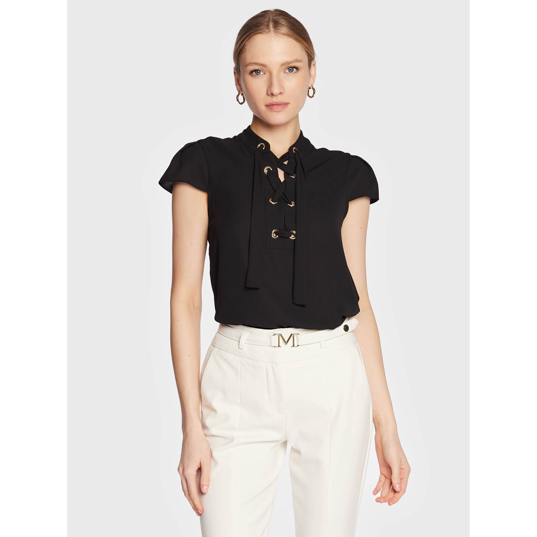 Marciano Guess Блуза 3GGH07 8592Z Черен Regular Fit - Pepit.bg