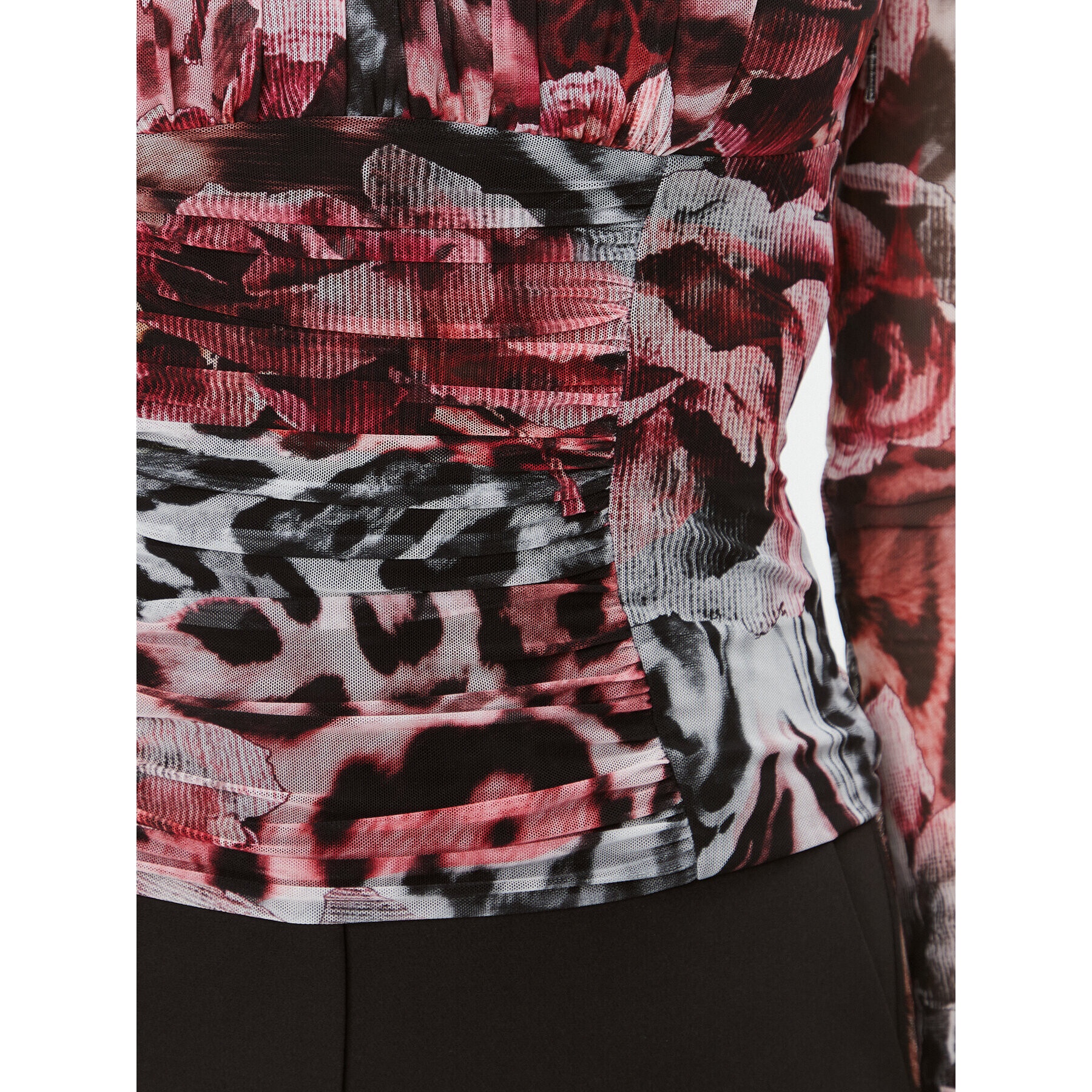 Marciano Guess Блуза Leopard 3BGP07 6875Z Розов Regular Fit - Pepit.bg
