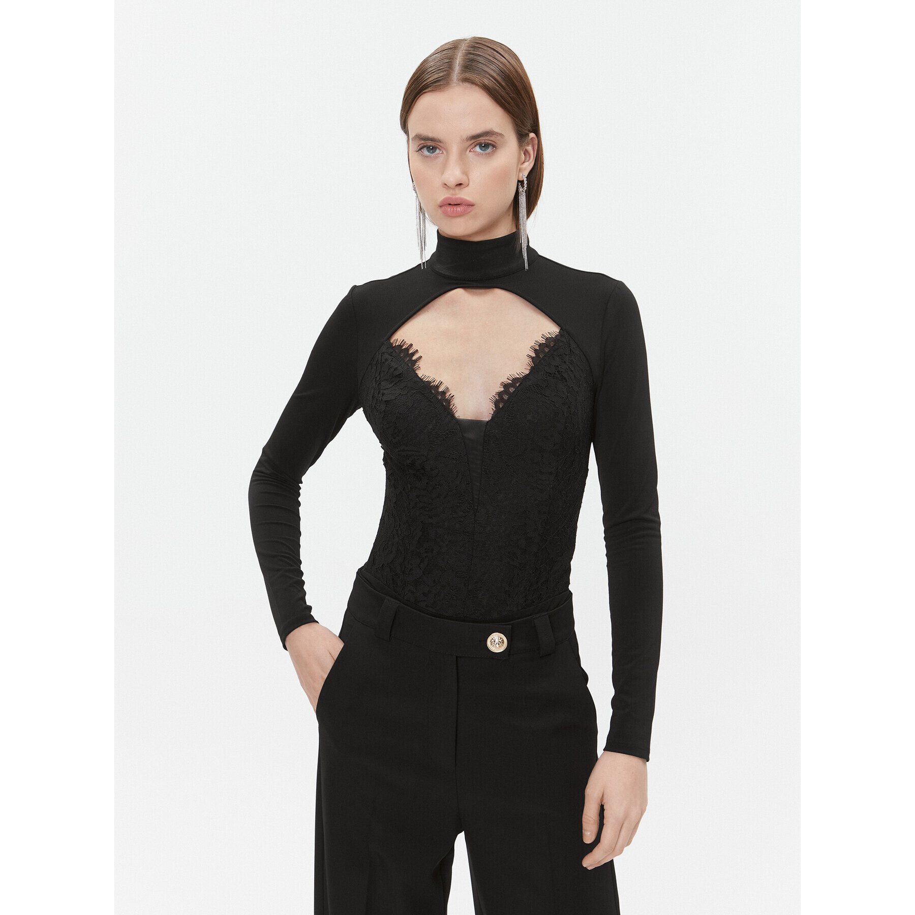 Marciano Guess Боди 3BGP12 6230Z Черен Slim Fit - Pepit.bg