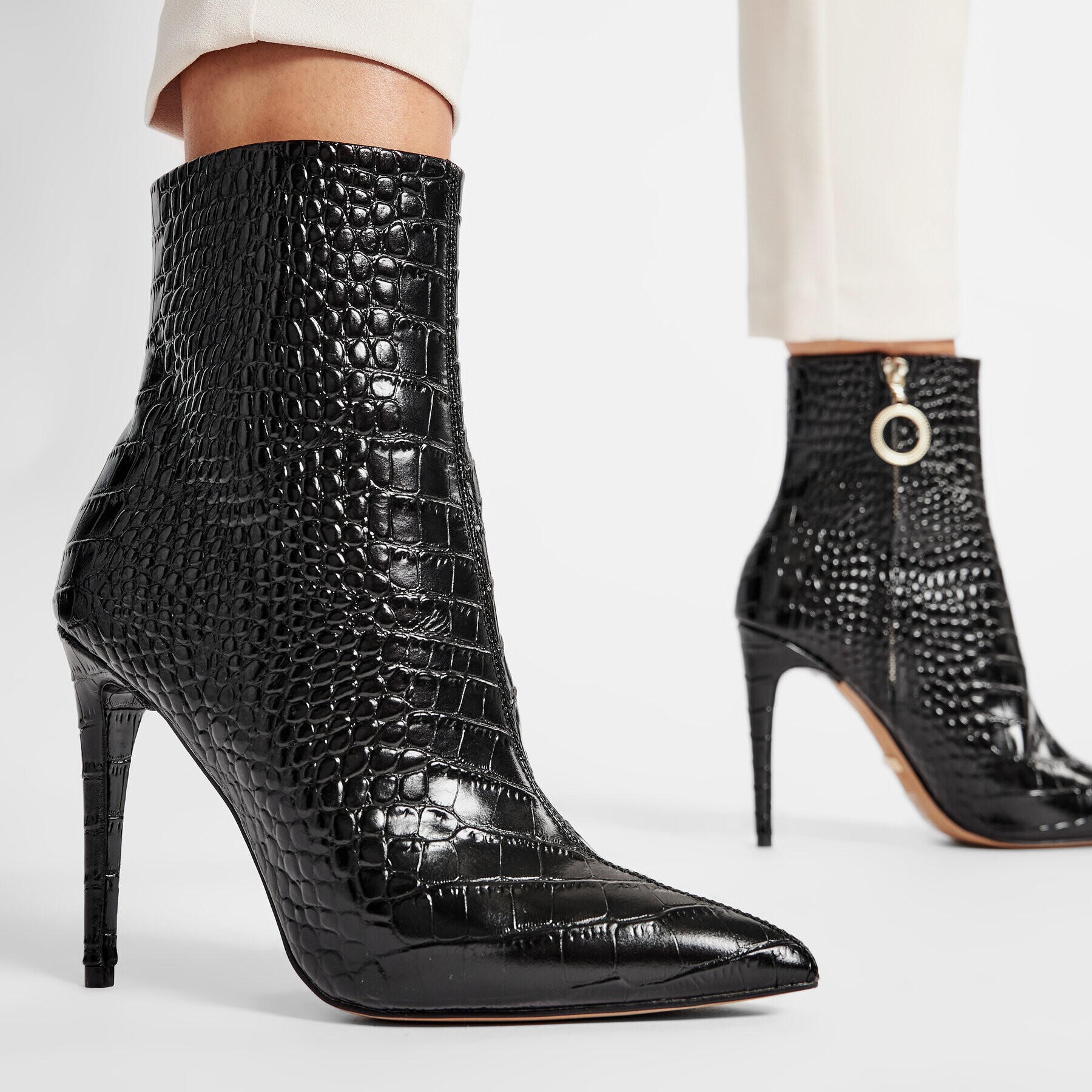 Marciano Guess Боти 0BG9E2 9449Z Черен - Pepit.bg