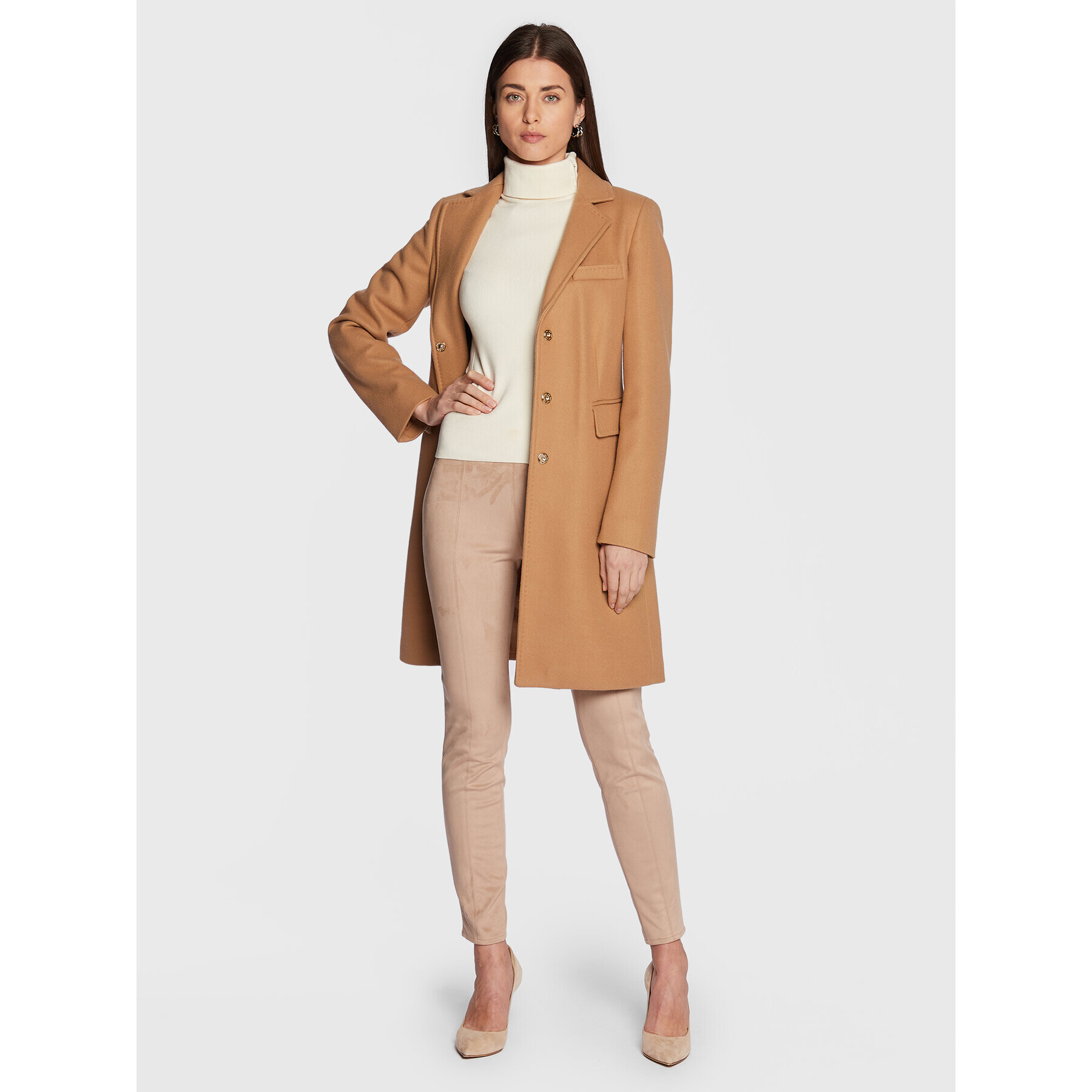 Marciano Guess Поло 3RGR09 5613Z Бежов Regular Fit - Pepit.bg