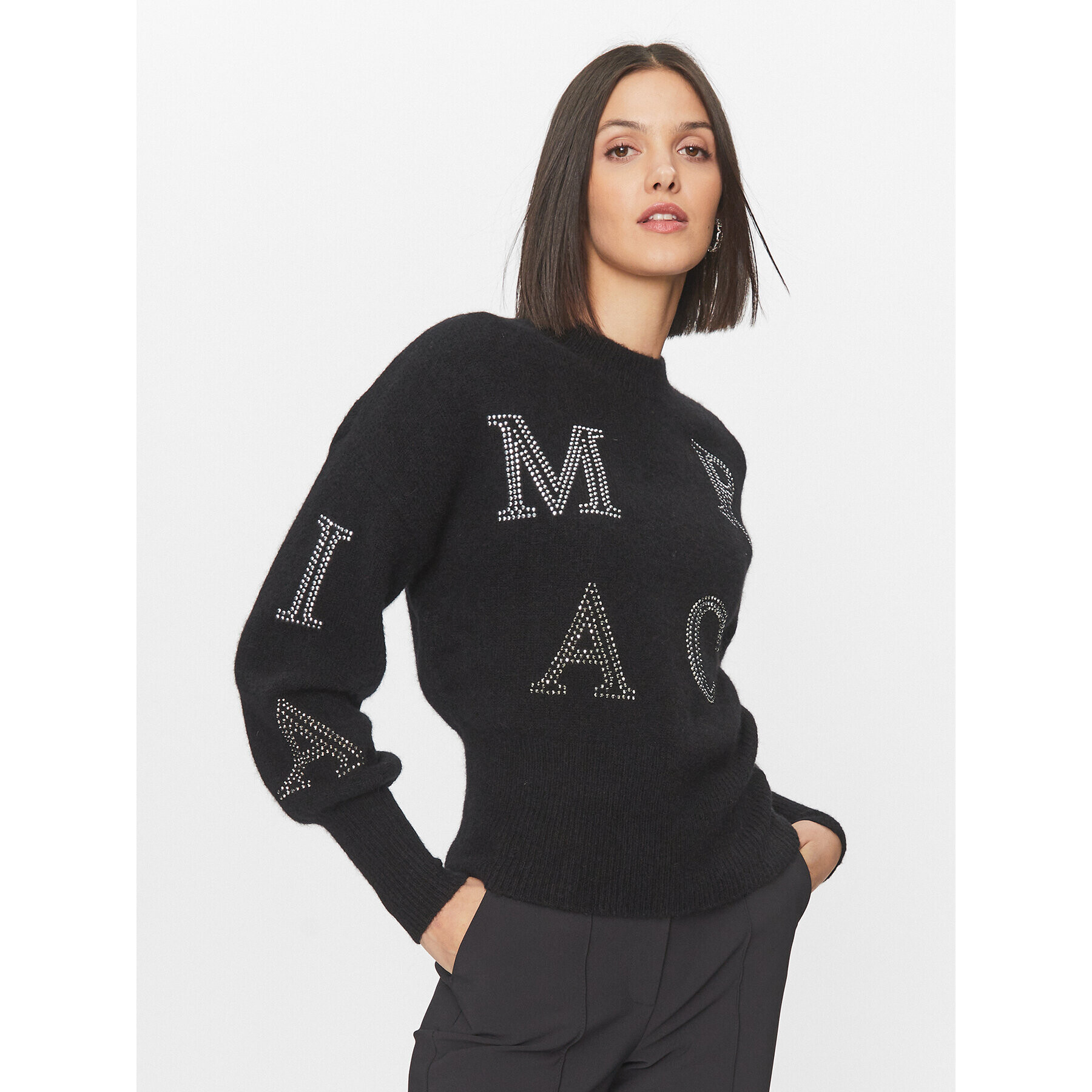 Marciano Guess Пуловер 3BGR15 5786Z Черен Regular Fit - Pepit.bg