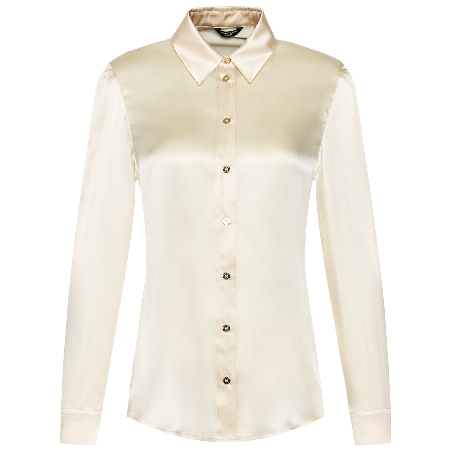 Marciano Guess Риза 1GG456 9457Z Бежов Regular Fit - Pepit.bg