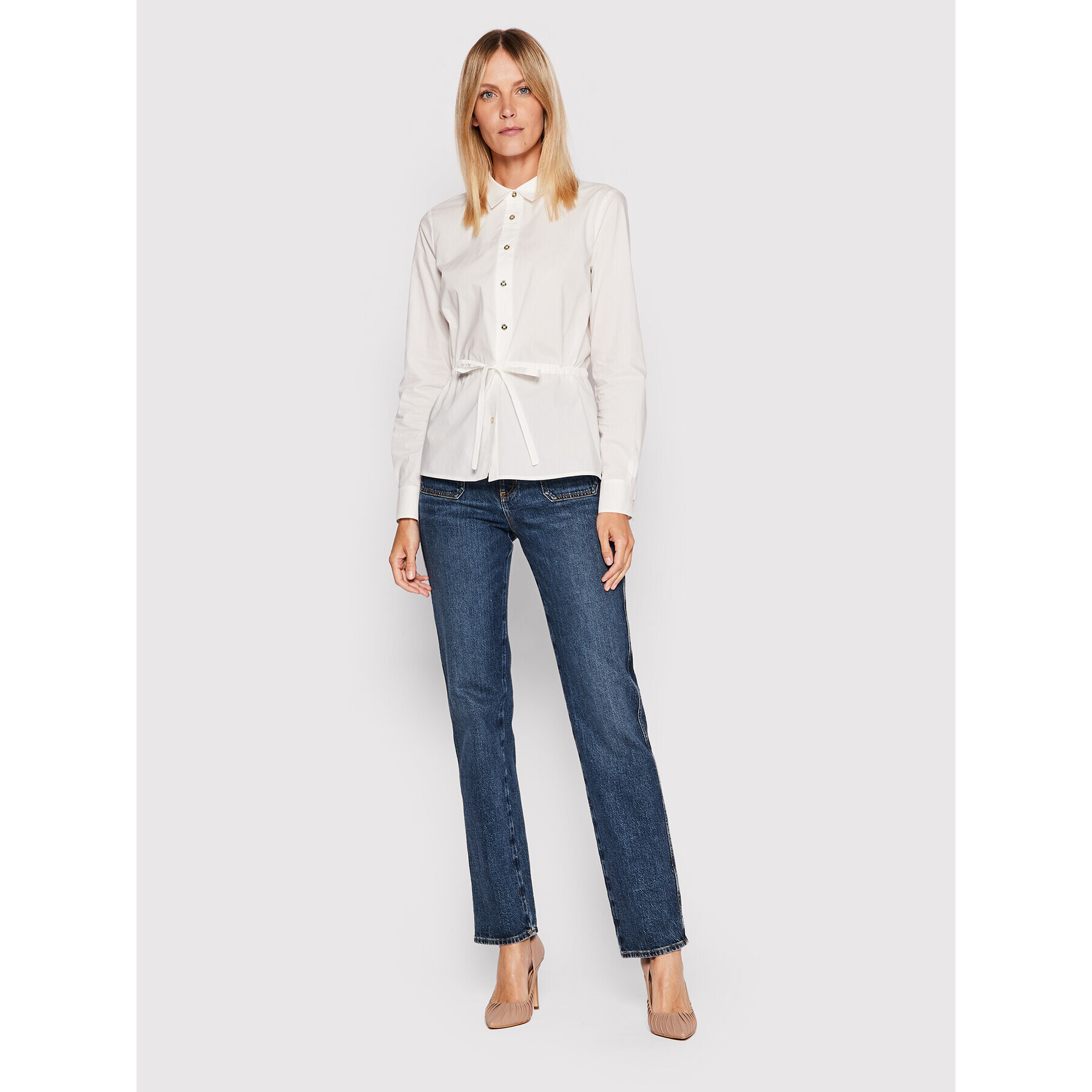 Marciano Guess Риза 2YGH37 9592Z Бял Regular Fit - Pepit.bg