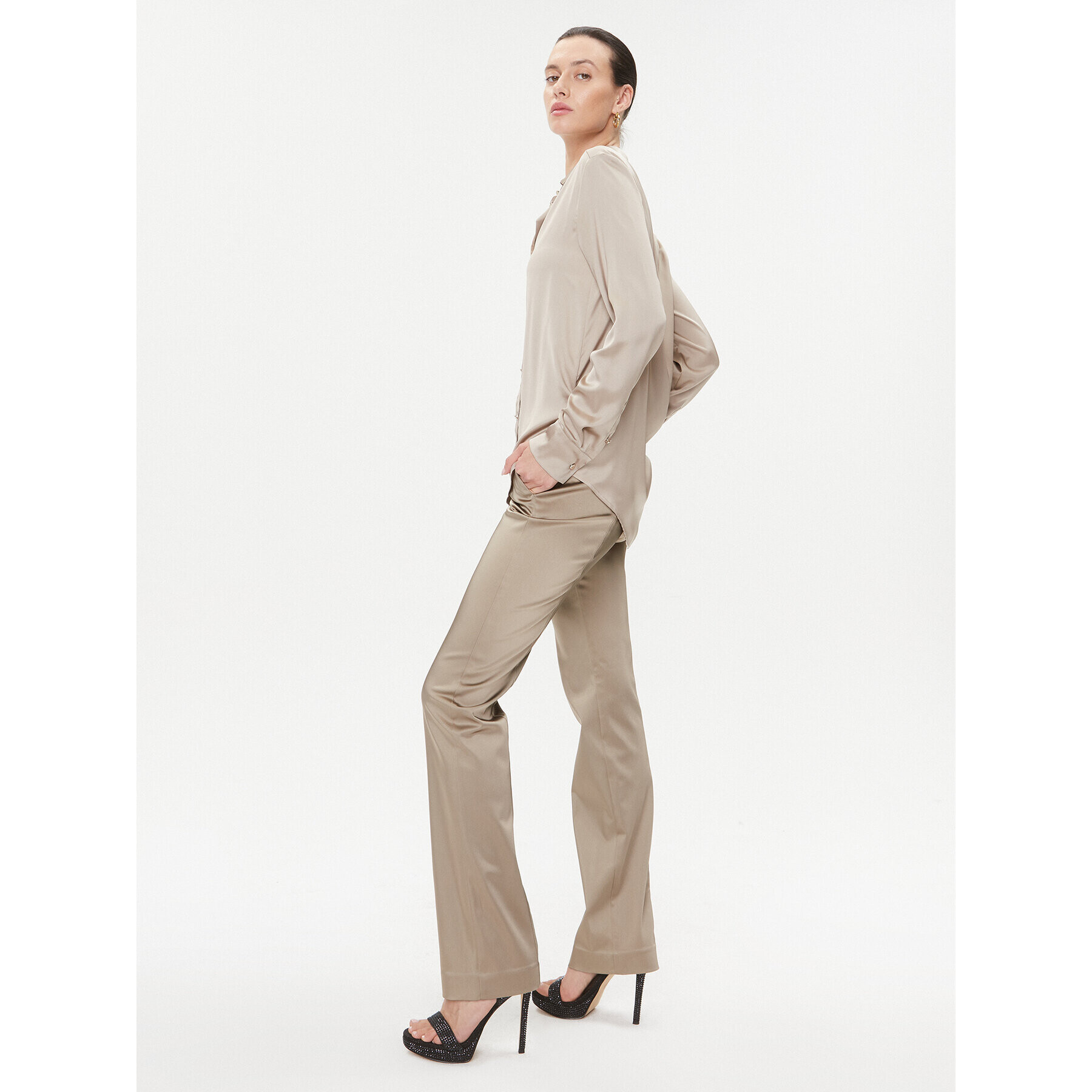 Marciano Guess Риза 3BGH55 9444Z Бежов Regular Fit - Pepit.bg