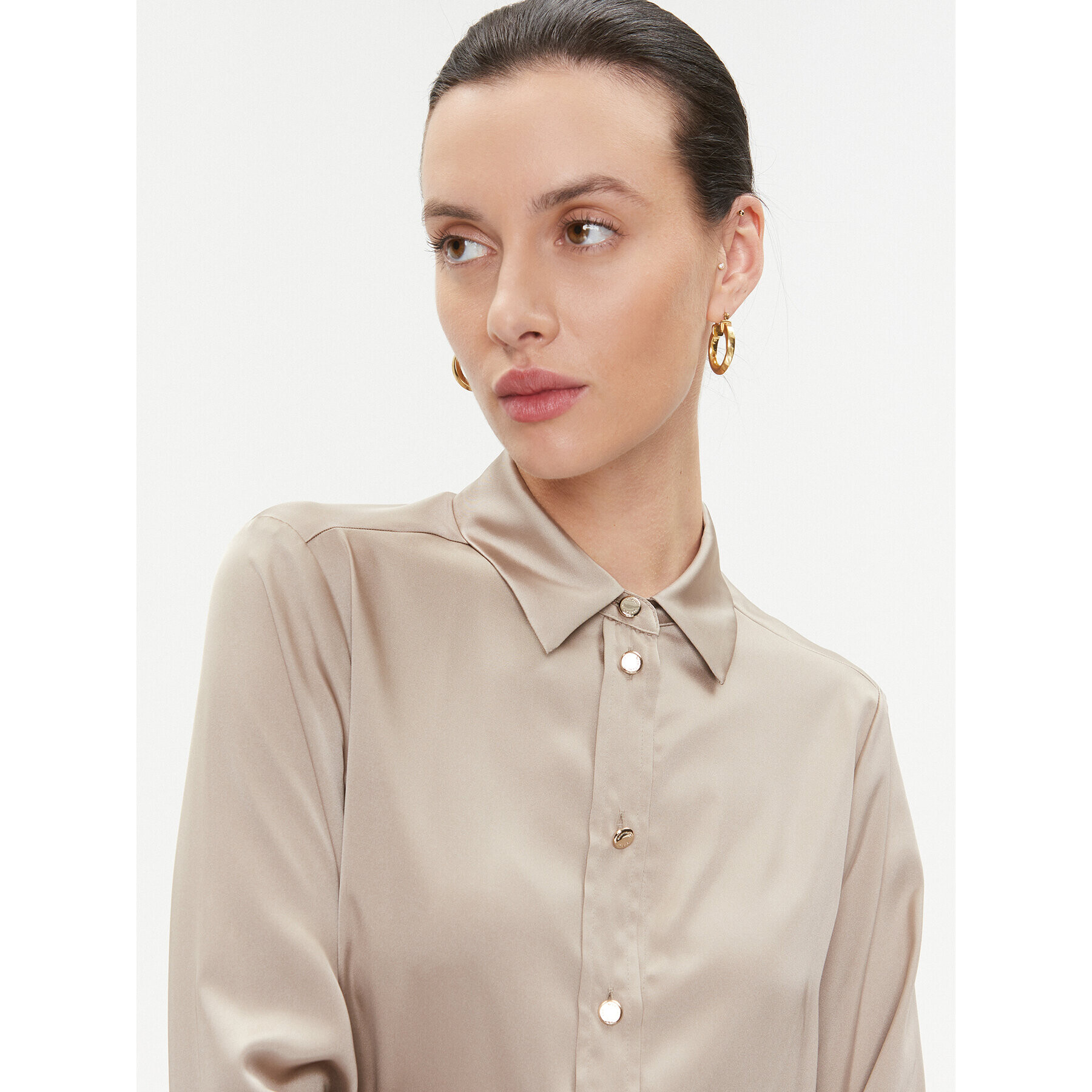 Marciano Guess Риза 3BGH55 9444Z Бежов Regular Fit - Pepit.bg