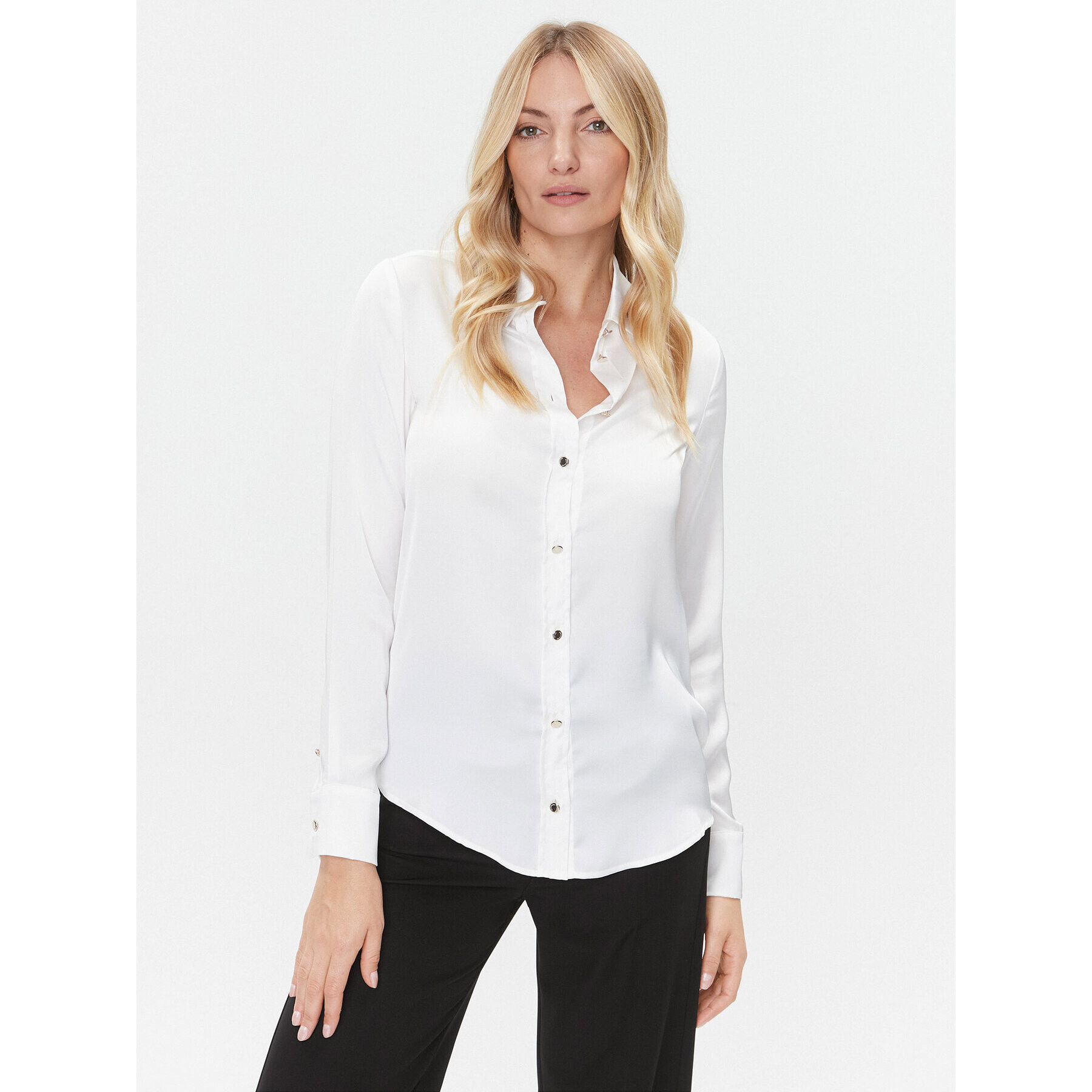 Marciano Guess Риза 3BGH55 9444Z Бял Regular Fit - Pepit.bg
