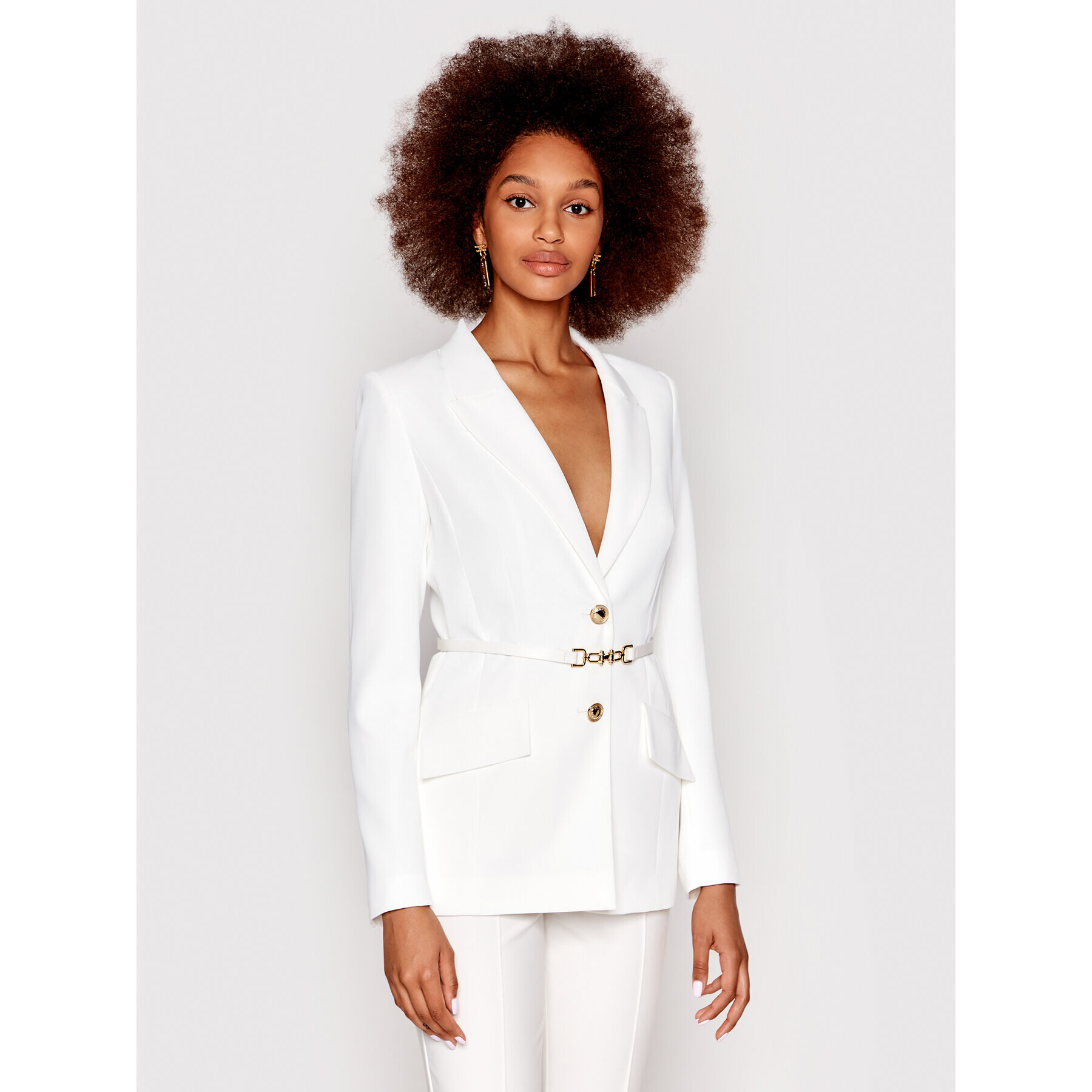 Marciano Guess Сако 2GGN00 9630Z Бял Regular Fit - Pepit.bg