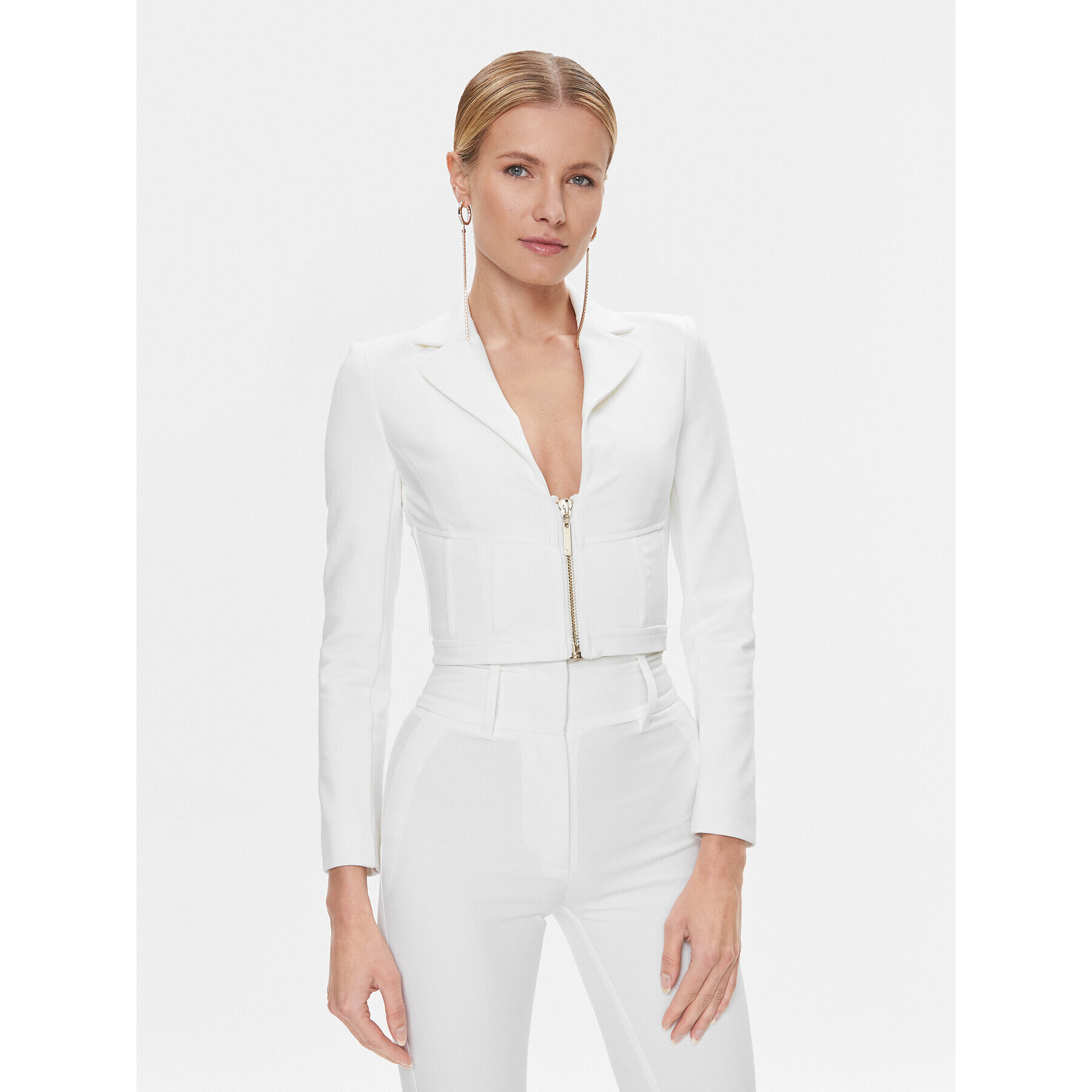 Marciano Guess Сако 4RGN18 6375Z Екрю Slim Fit - Pepit.bg