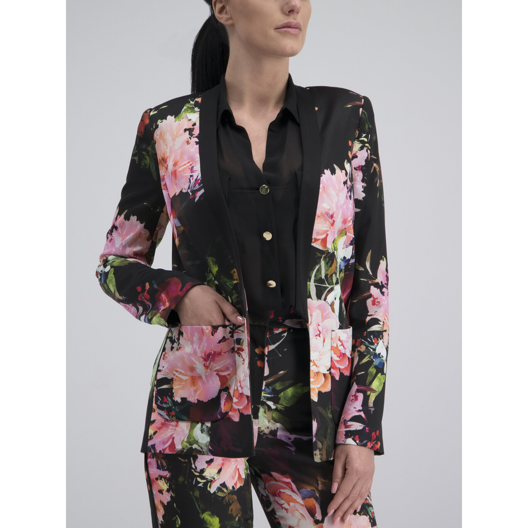 Marciano Guess Блейзър 92G206 9071Z Цветен Regular Fit - Pepit.bg