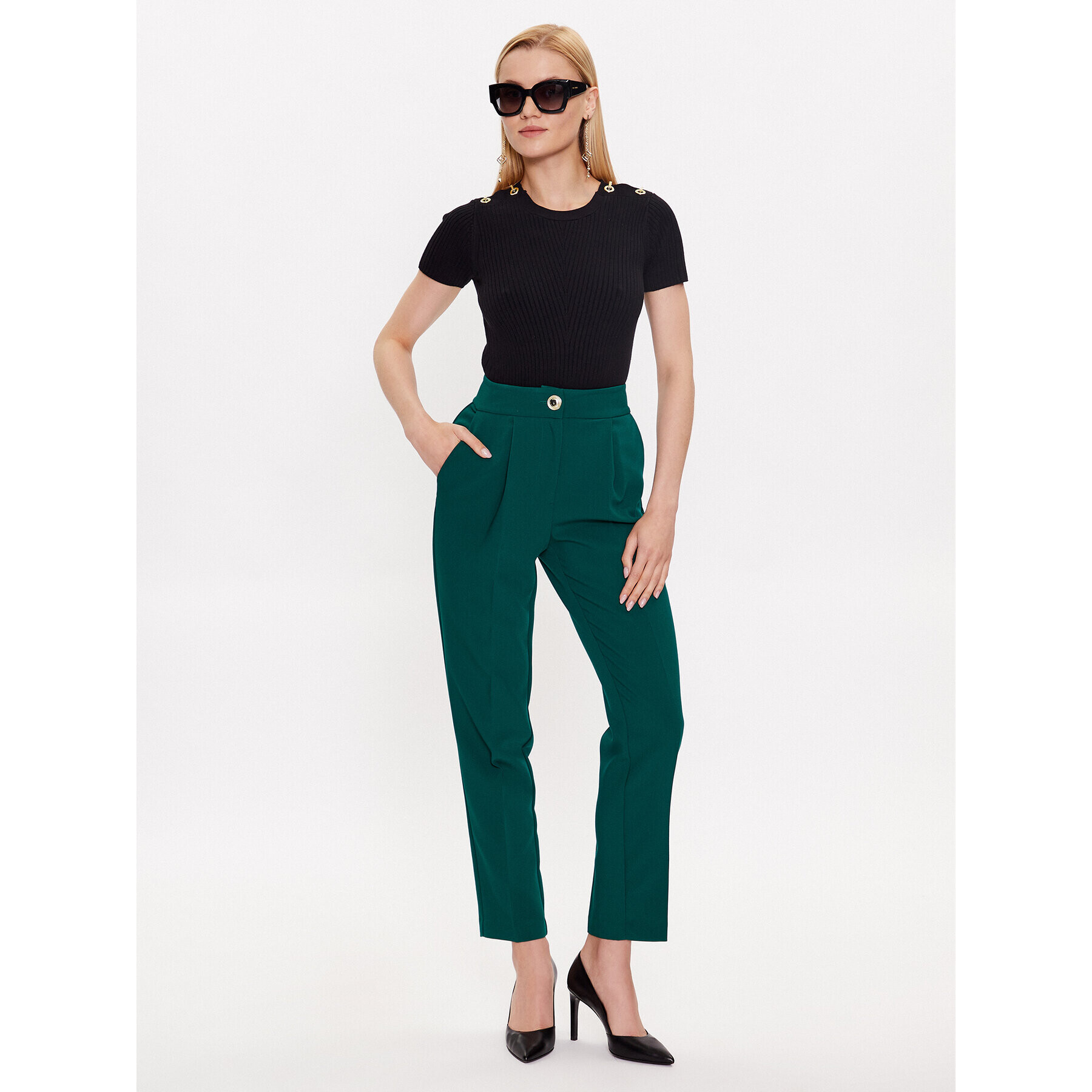 Marciano Guess Тишърт 3YGR04 5613Z Черен Slim Fit - Pepit.bg