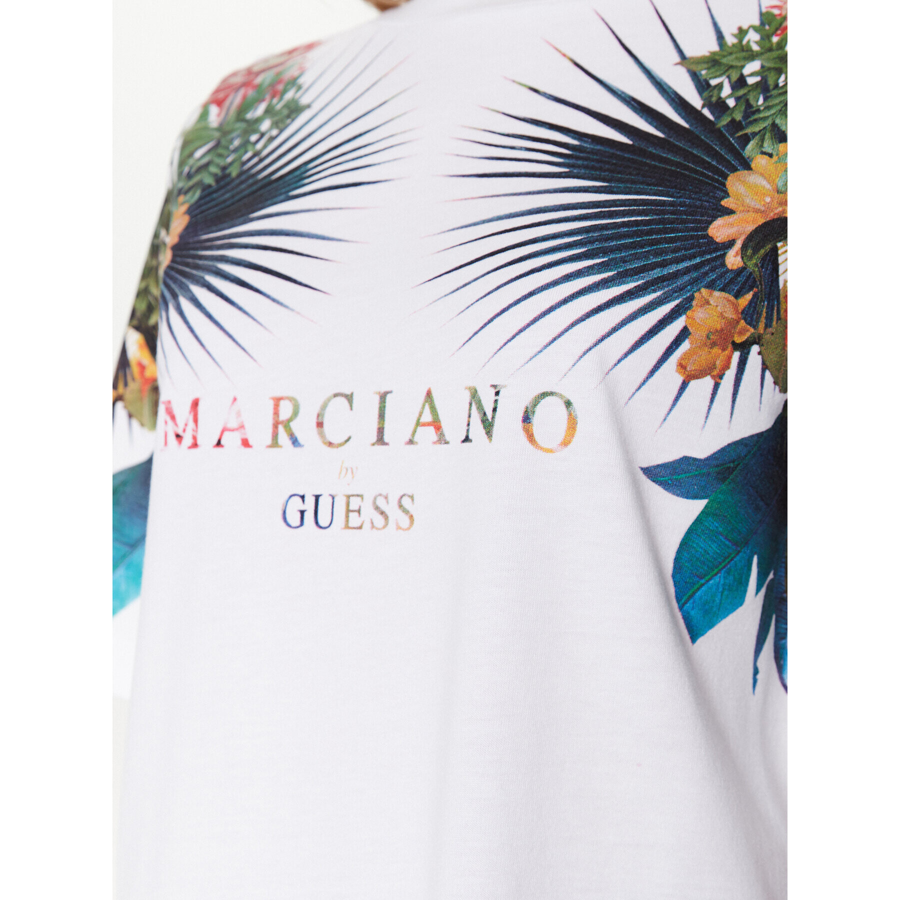 Marciano Guess Тишърт Beatrix 3GGP23 6133A Бял Oversize - Pepit.bg