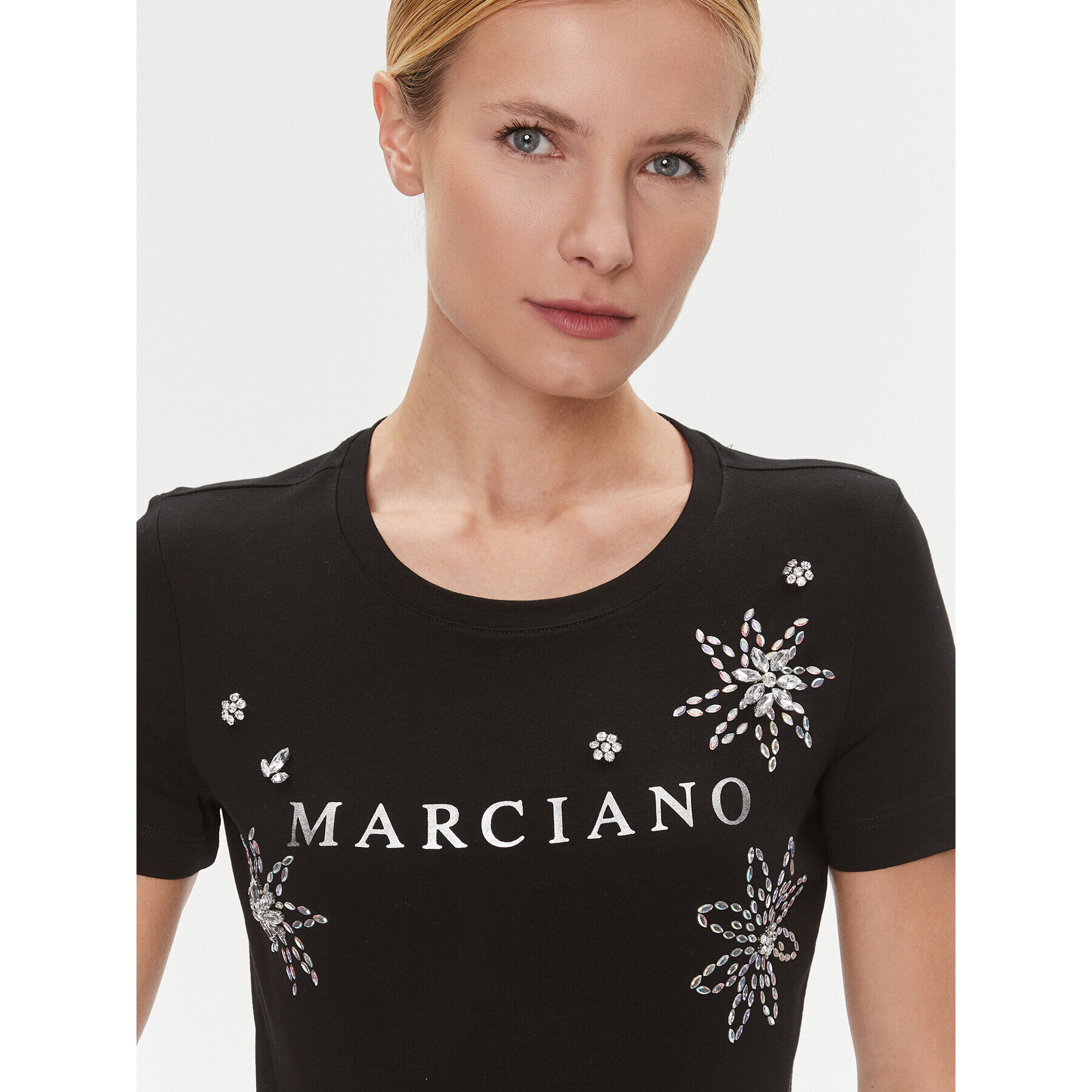 Marciano Guess Тишърт Jennifer 3BGP03 6138A Черен - Pepit.bg