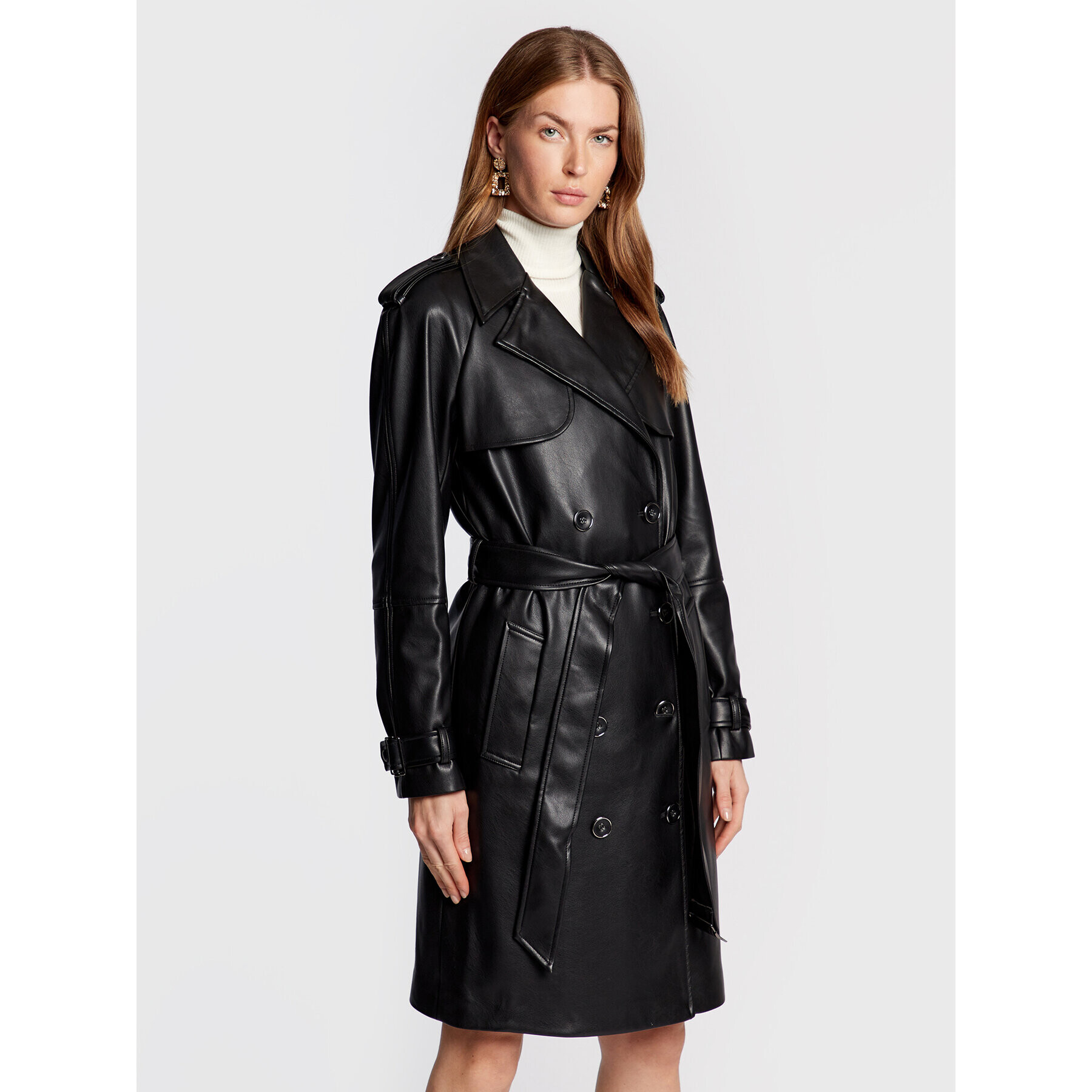 Marciano Guess Тренч 2BGL20 9646Z Черен Regular Fit - Pepit.bg