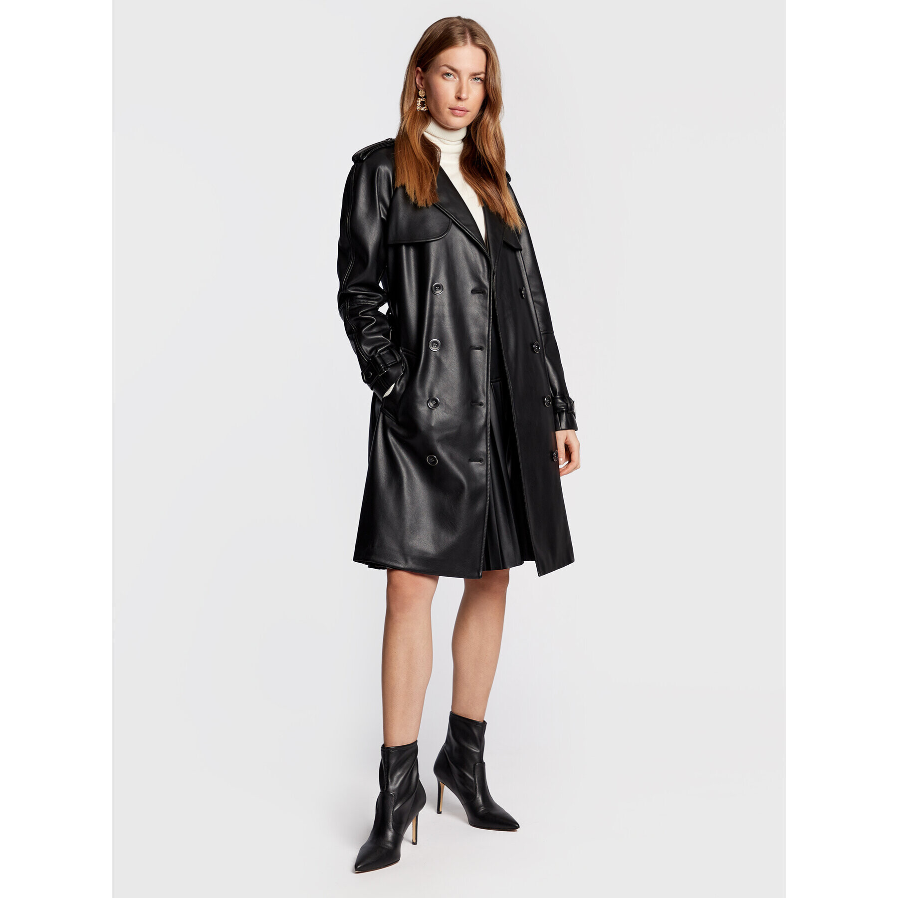 Marciano Guess Тренч 2BGL20 9646Z Черен Regular Fit - Pepit.bg