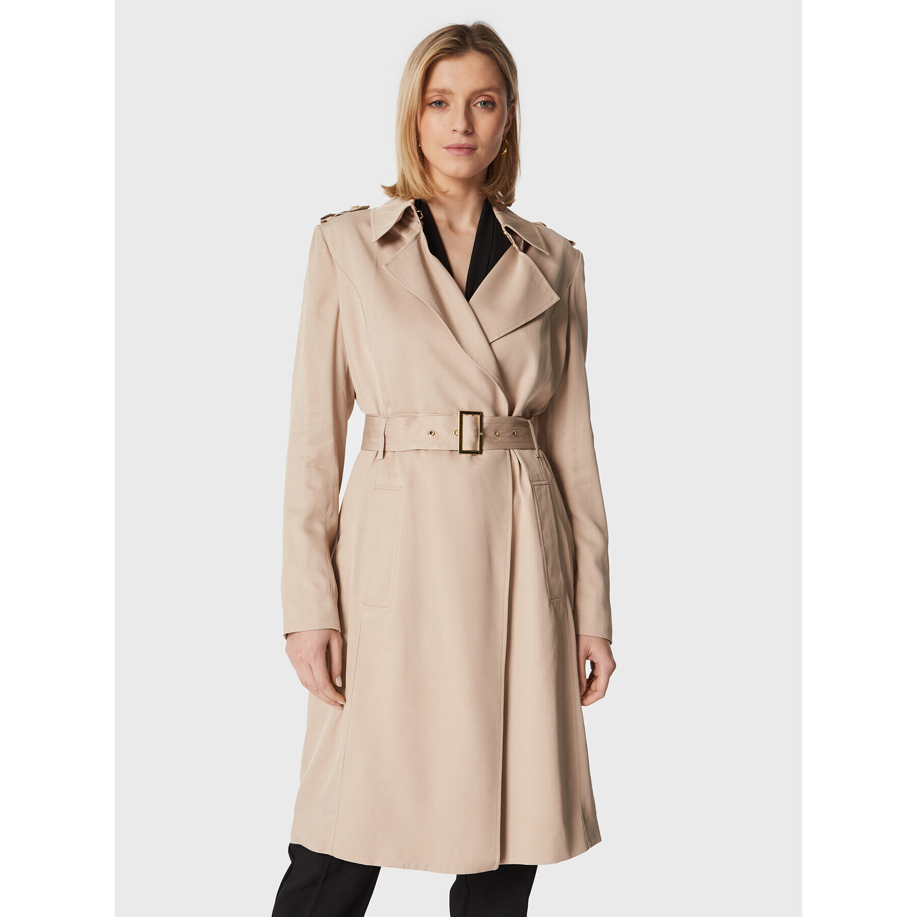 Marciano Guess Тренч 3RGL20 9819Z Бежов Regular Fit - Pepit.bg