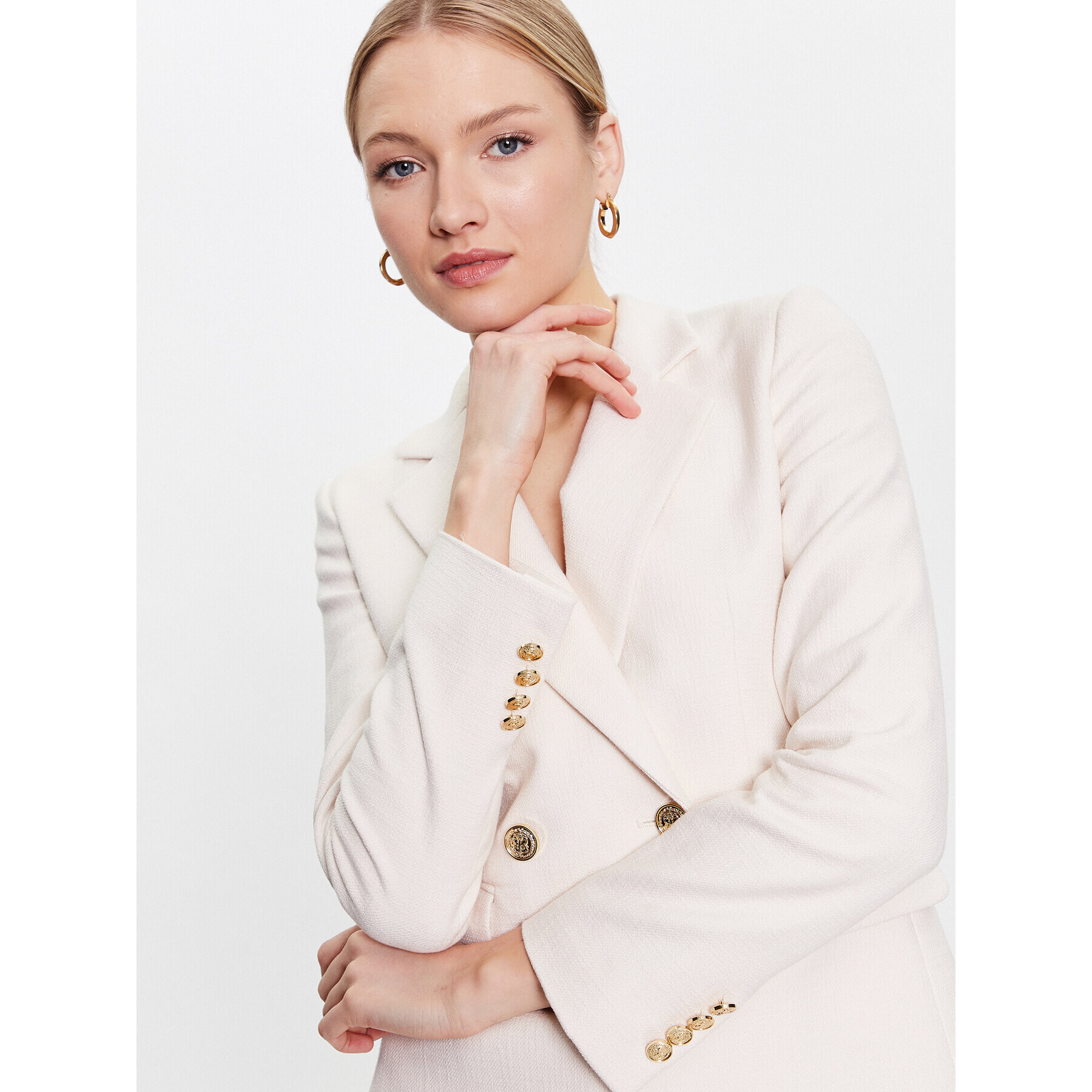 Marella Сако Attila 2330410531 Екрю Regular Fit - Pepit.bg