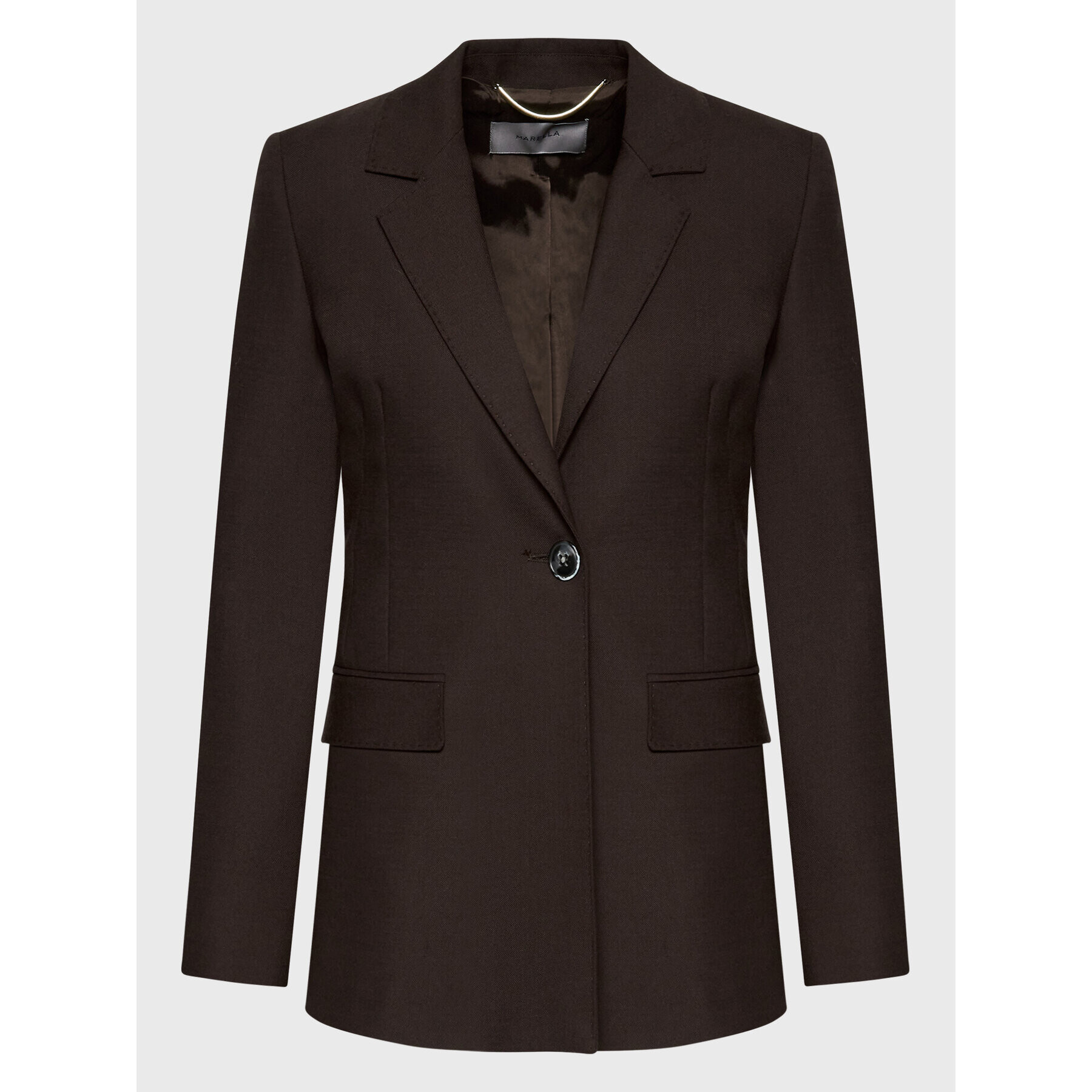 Marella Сако Delega 30460726 Кафяв Regular Fit - Pepit.bg
