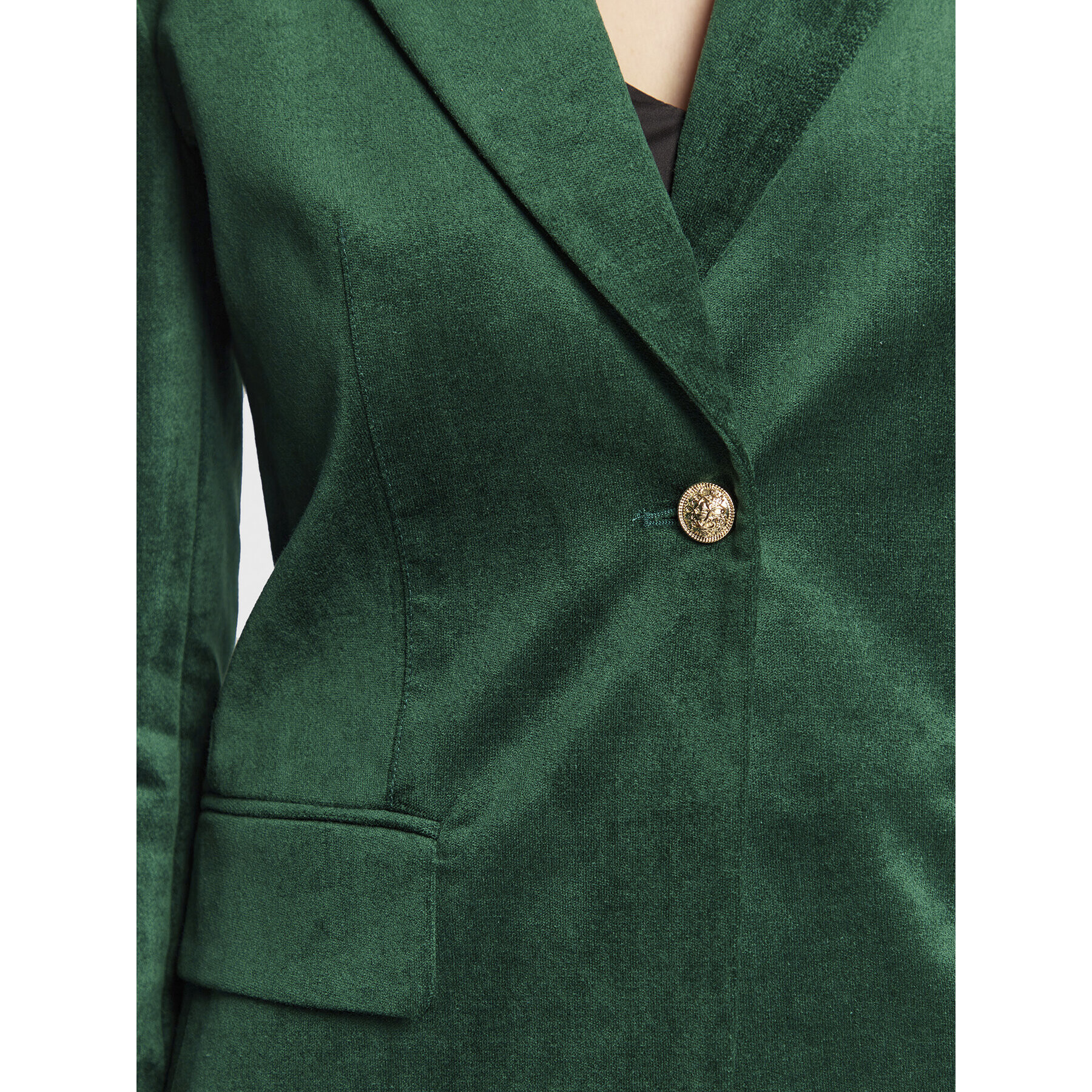 Marella Блейзър Factor 30460526 Зелен Slim Fit - Pepit.bg