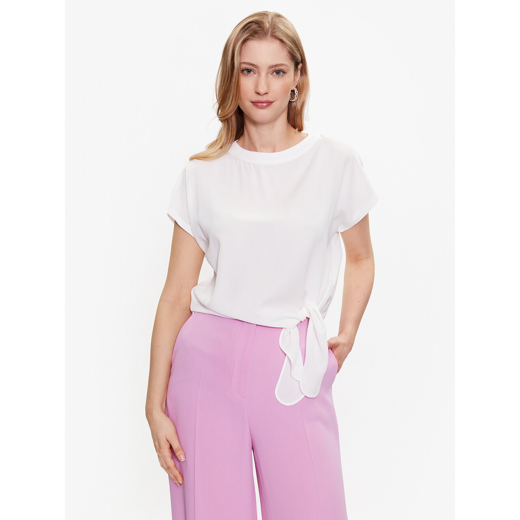 Marella Блуза Agape 2339410835 Бял Regular Fit - Pepit.bg