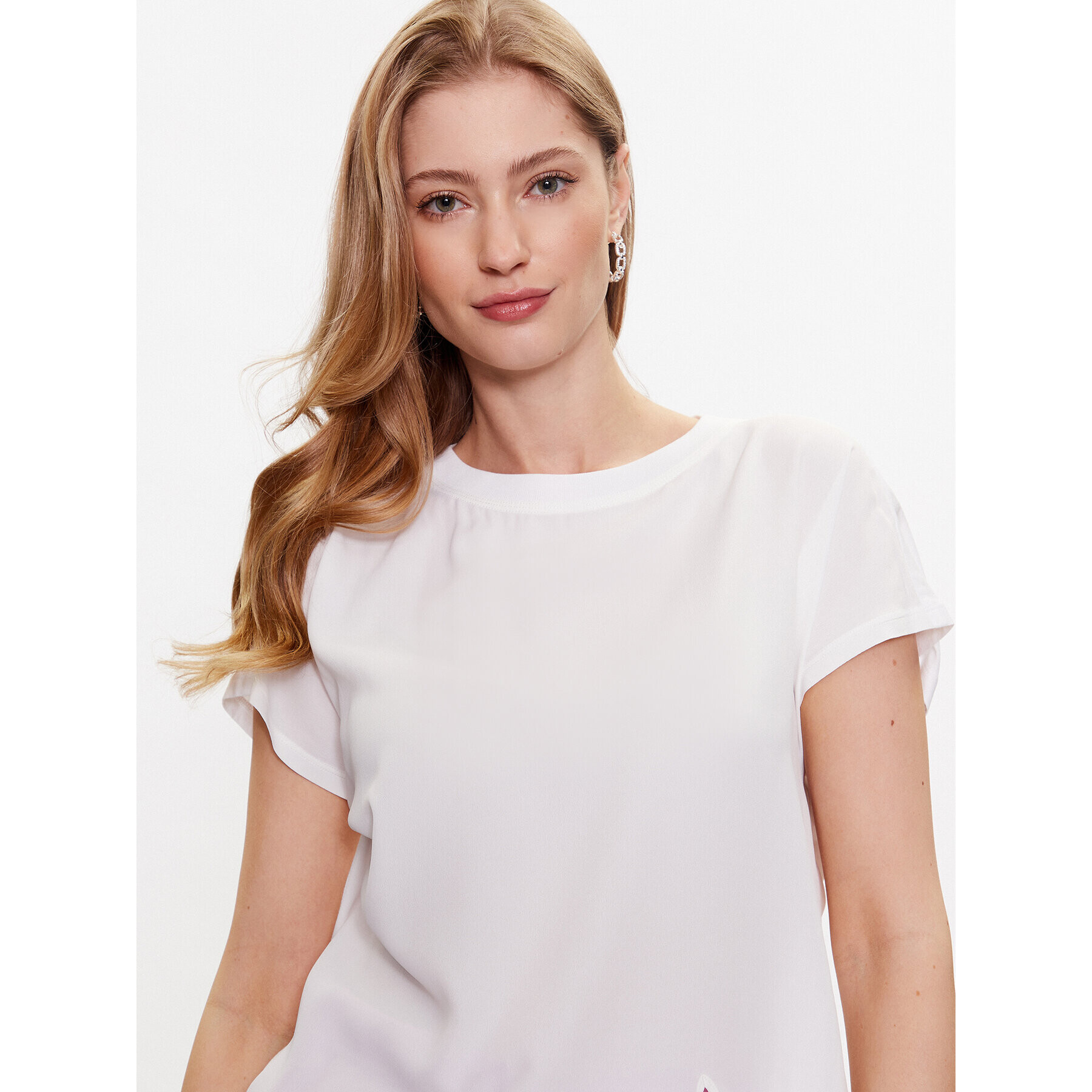 Marella Блуза Agape 2339410835 Бял Regular Fit - Pepit.bg