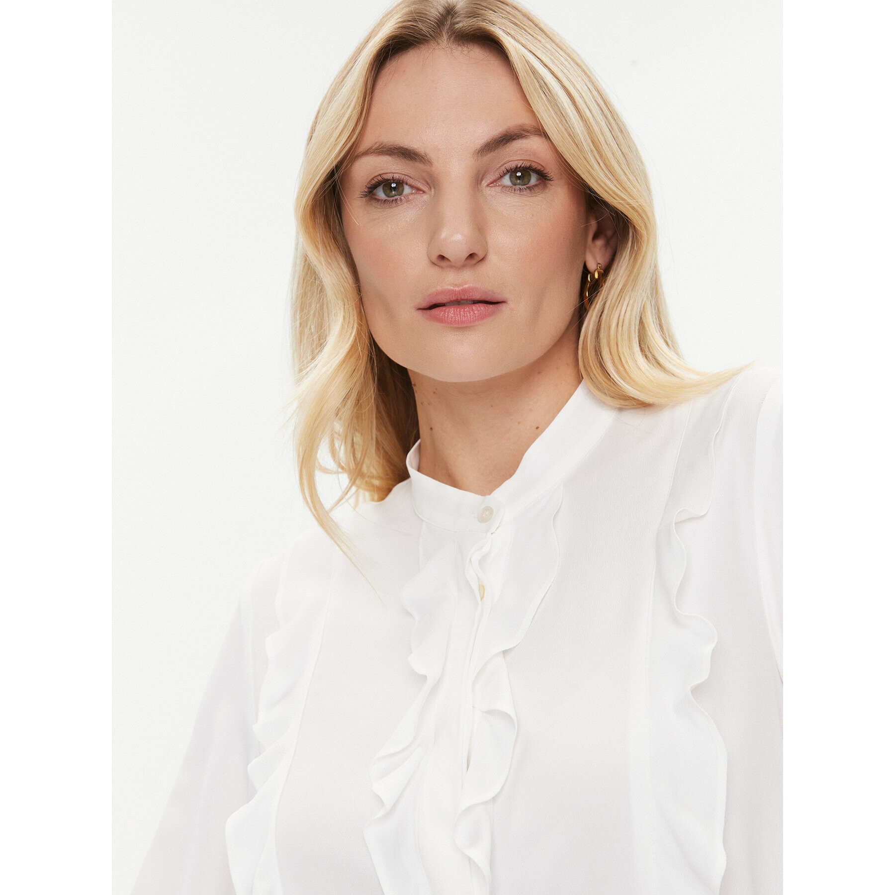 Marella Блуза Aguzze 2331160536200 Екрю Regular Fit - Pepit.bg
