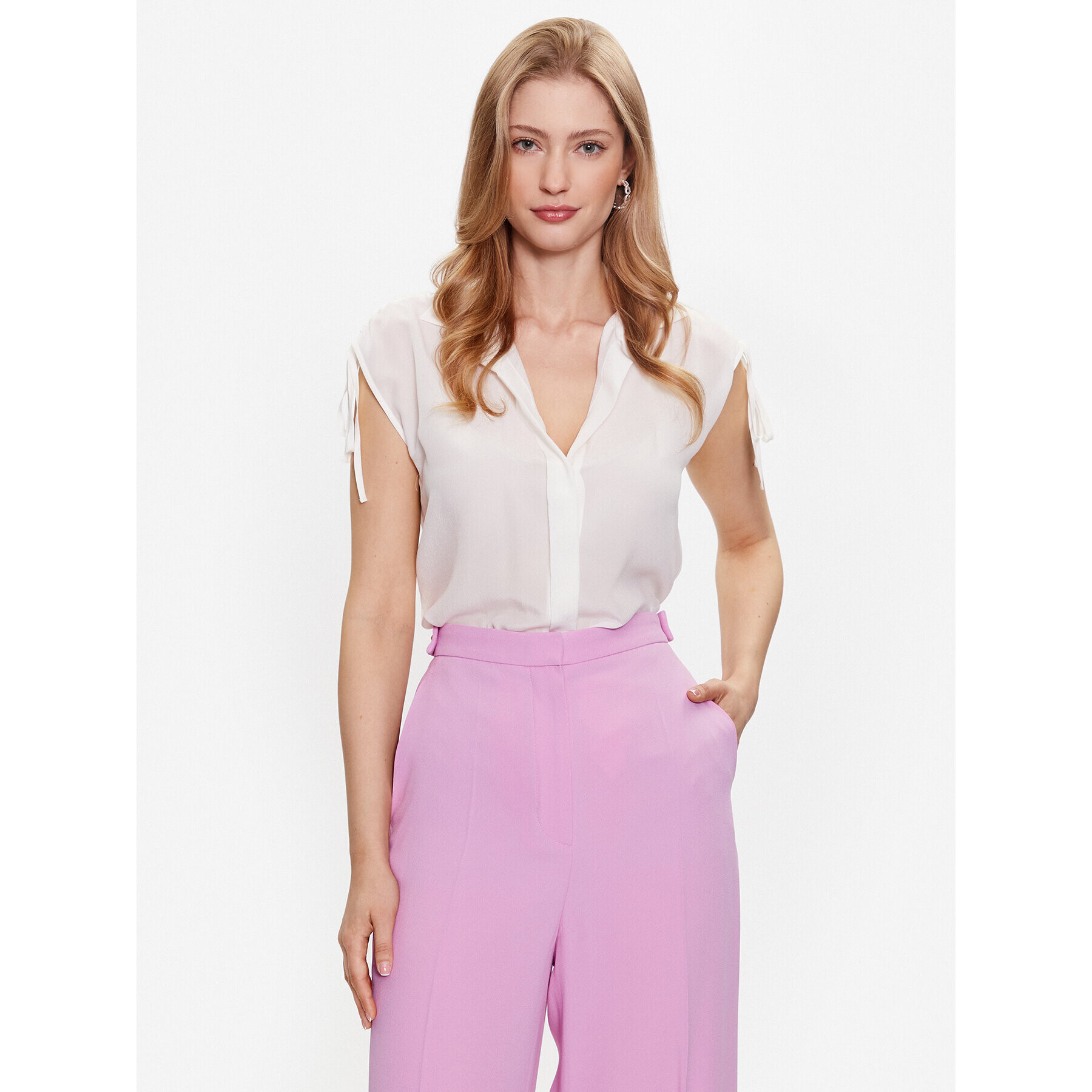 Marella Блуза Albina 2331110435 Бял Regular Fit - Pepit.bg