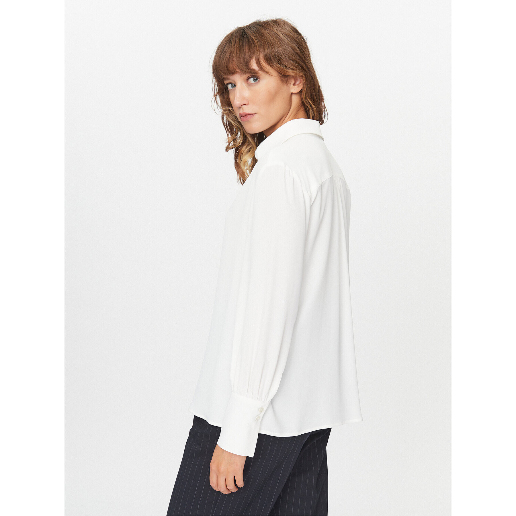 Marella Блуза Apis 2331160838200 Бял Regular Fit - Pepit.bg