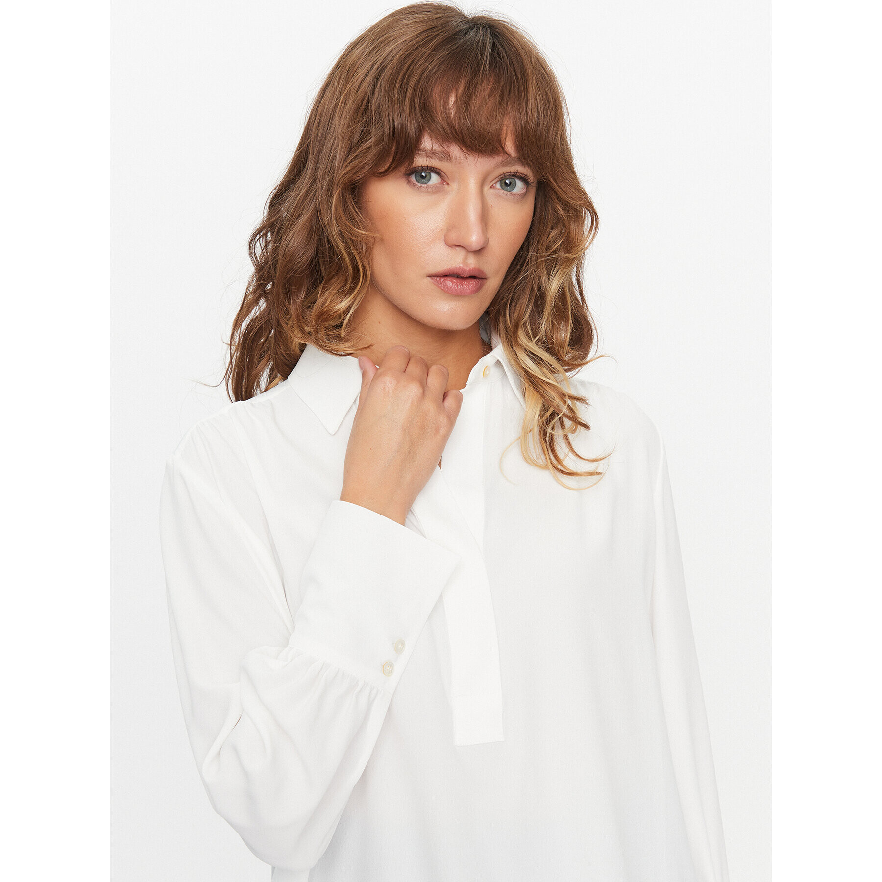 Marella Блуза Apis 2331160838200 Бял Regular Fit - Pepit.bg