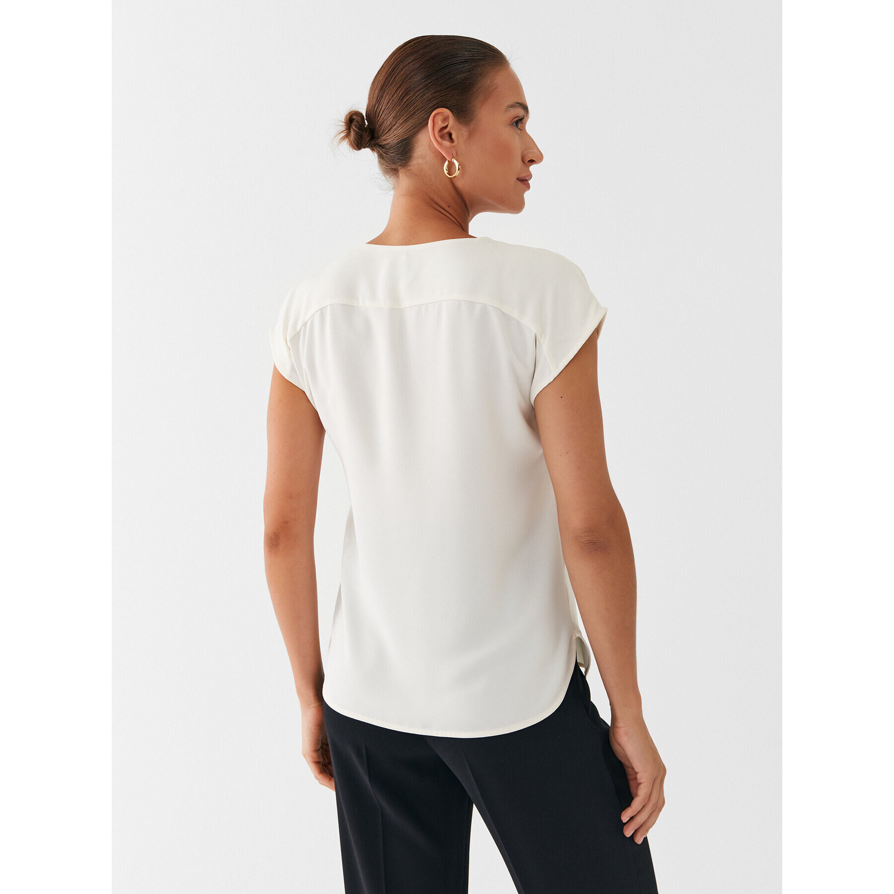 Marella Блуза Brina 2331160333 Бял Regular Fit - Pepit.bg