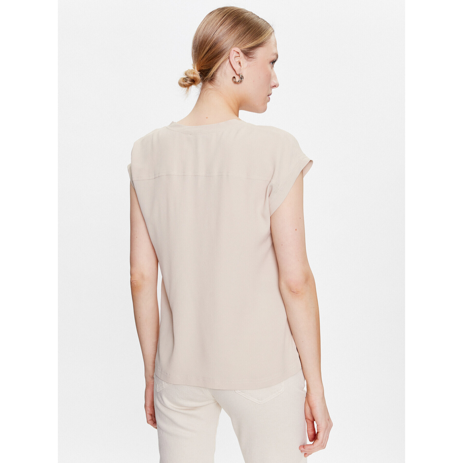 Marella Блуза Cindy 2331111134 Бежов Regular Fit - Pepit.bg
