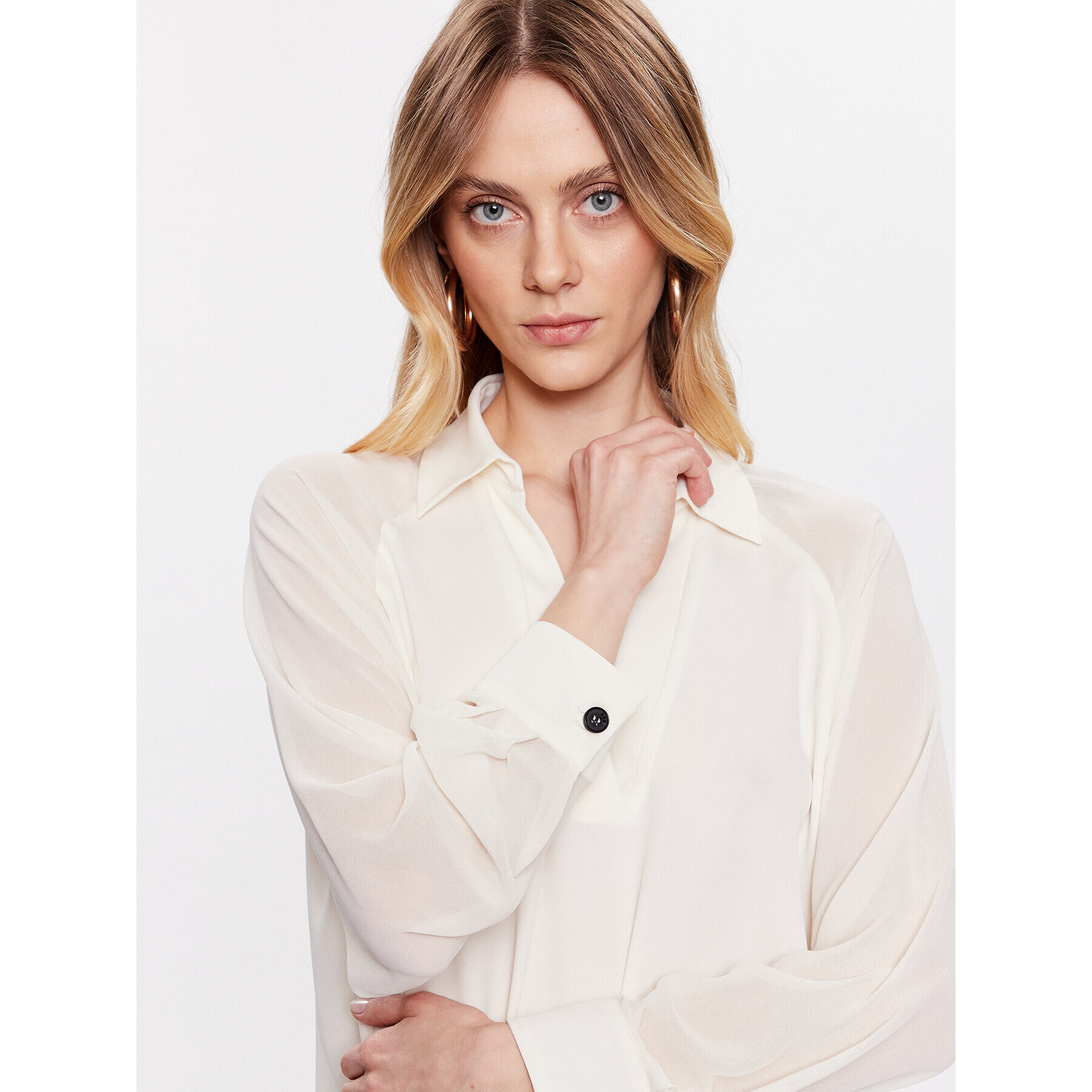 Marella Блуза Cinema 2331110333 Екрю Regular Fit - Pepit.bg