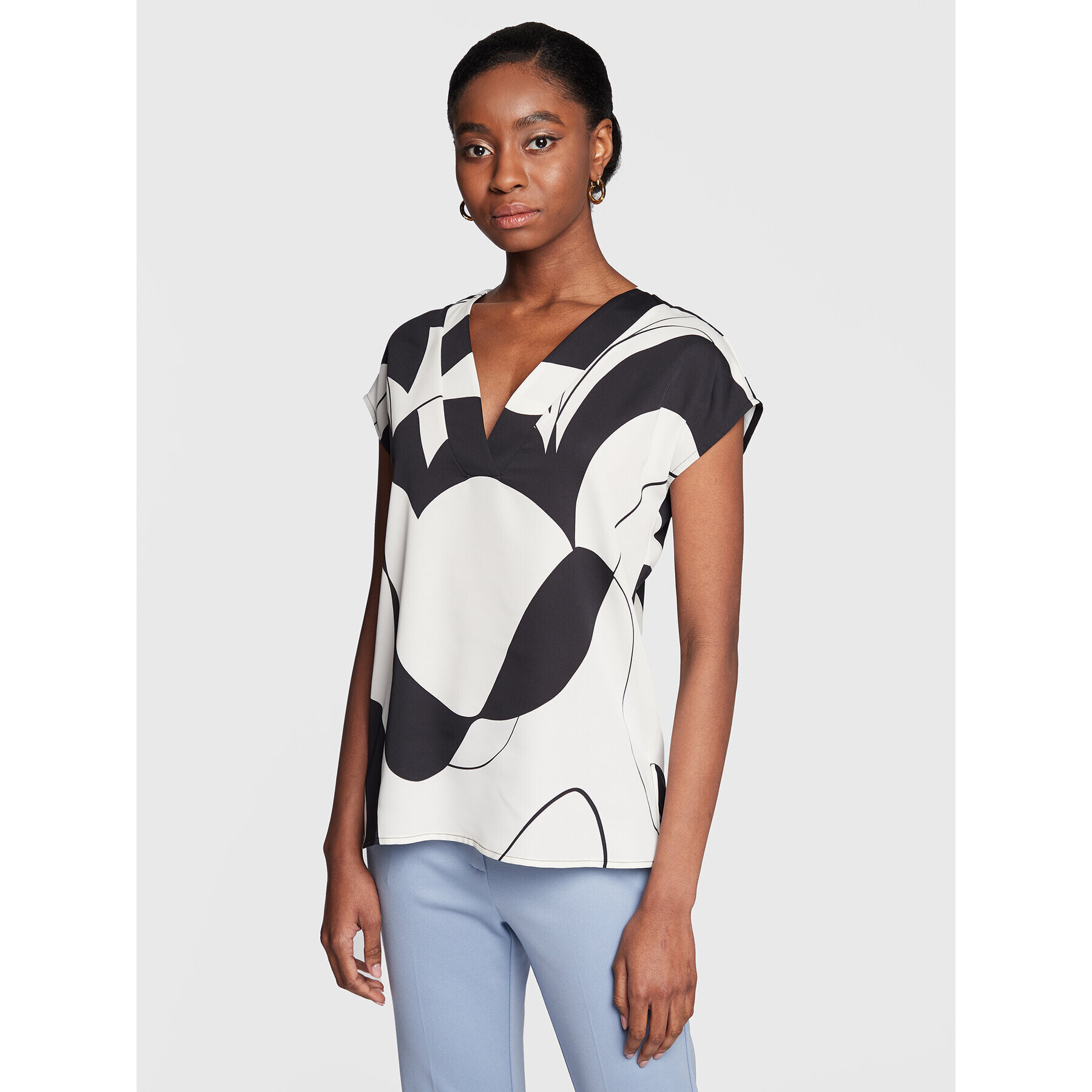 Marella Блуза Doga 2331110633 Бял Regular Fit - Pepit.bg