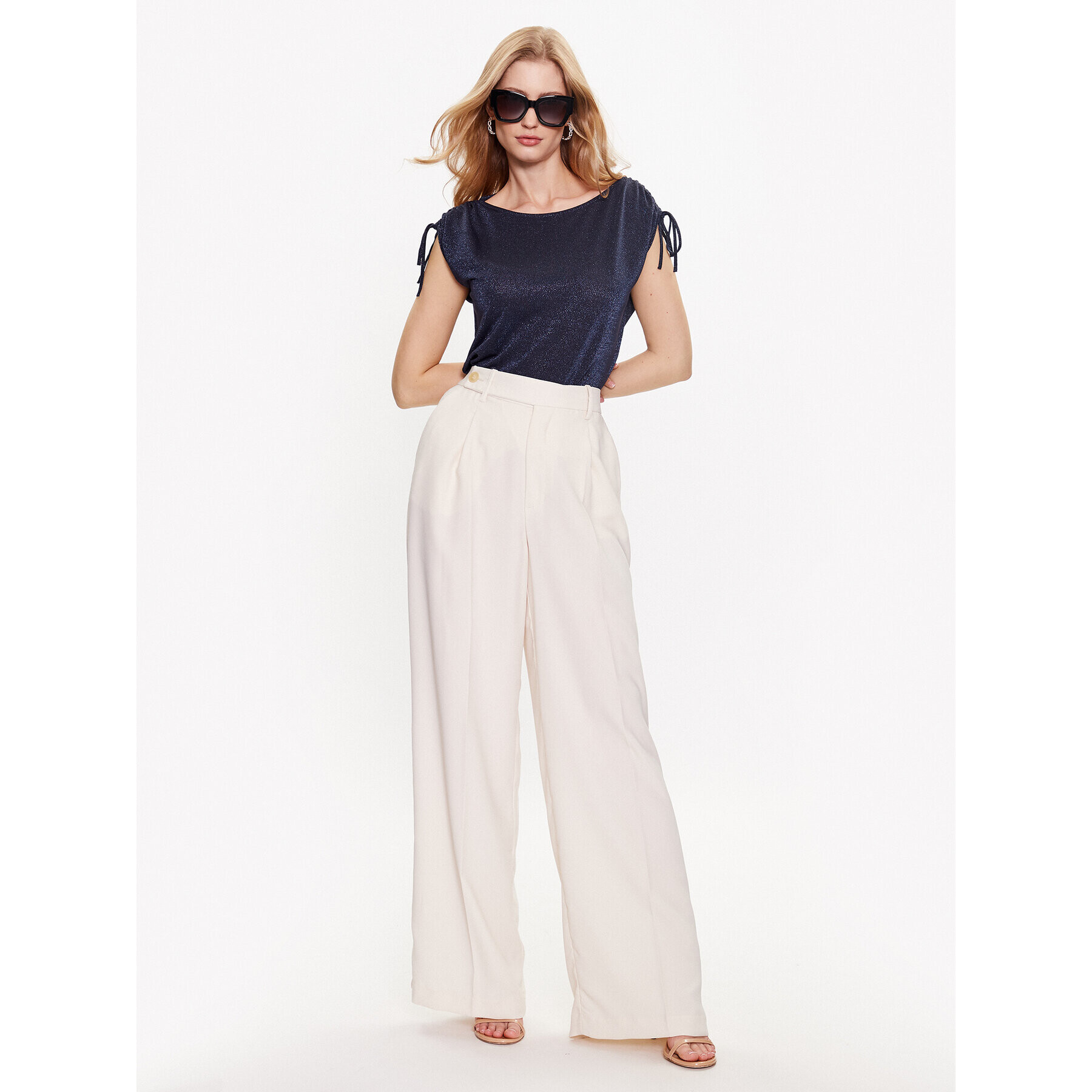 Marella Блуза Elmo 2339410735 Тъмносин Regular Fit - Pepit.bg