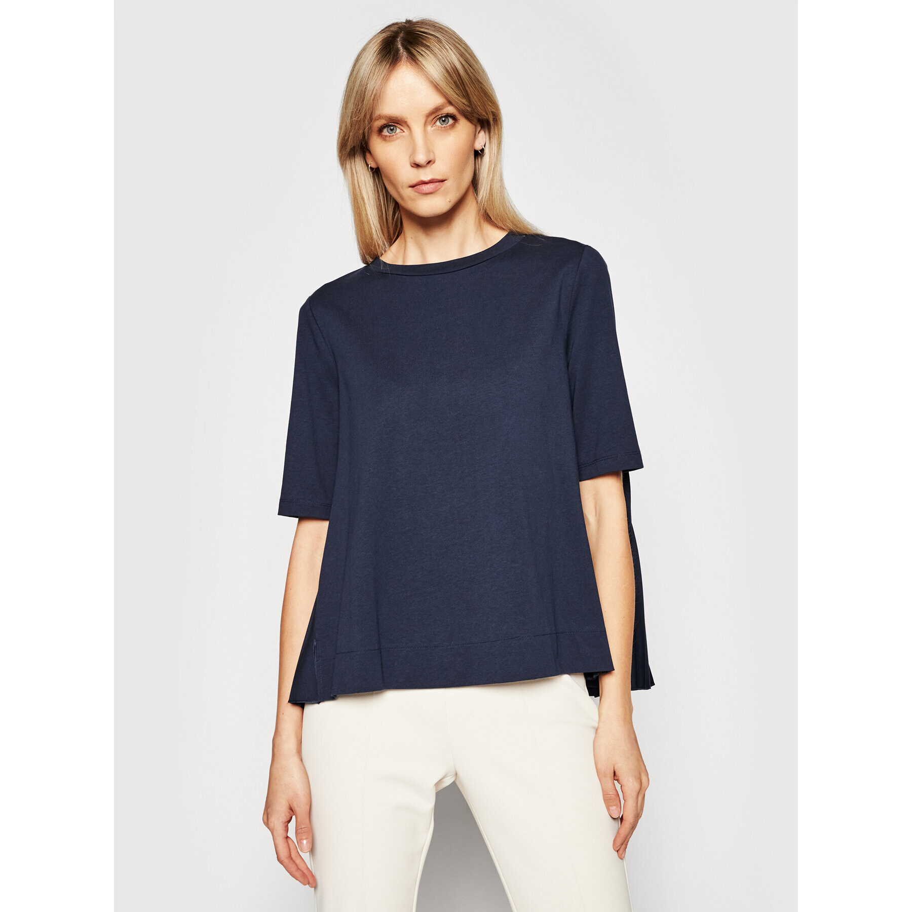 Marella Блуза Frais 39710214 Тъмносин Regular Fit - Pepit.bg
