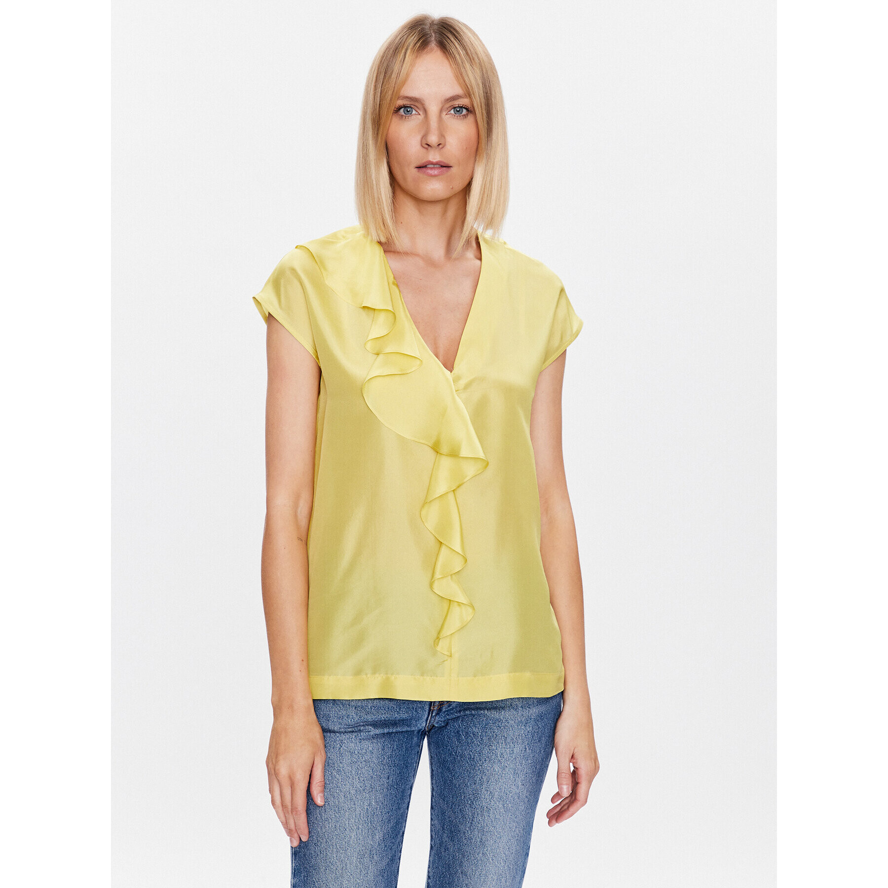 Marella Блуза Gentile 2331111332 Жълт Regular Fit - Pepit.bg