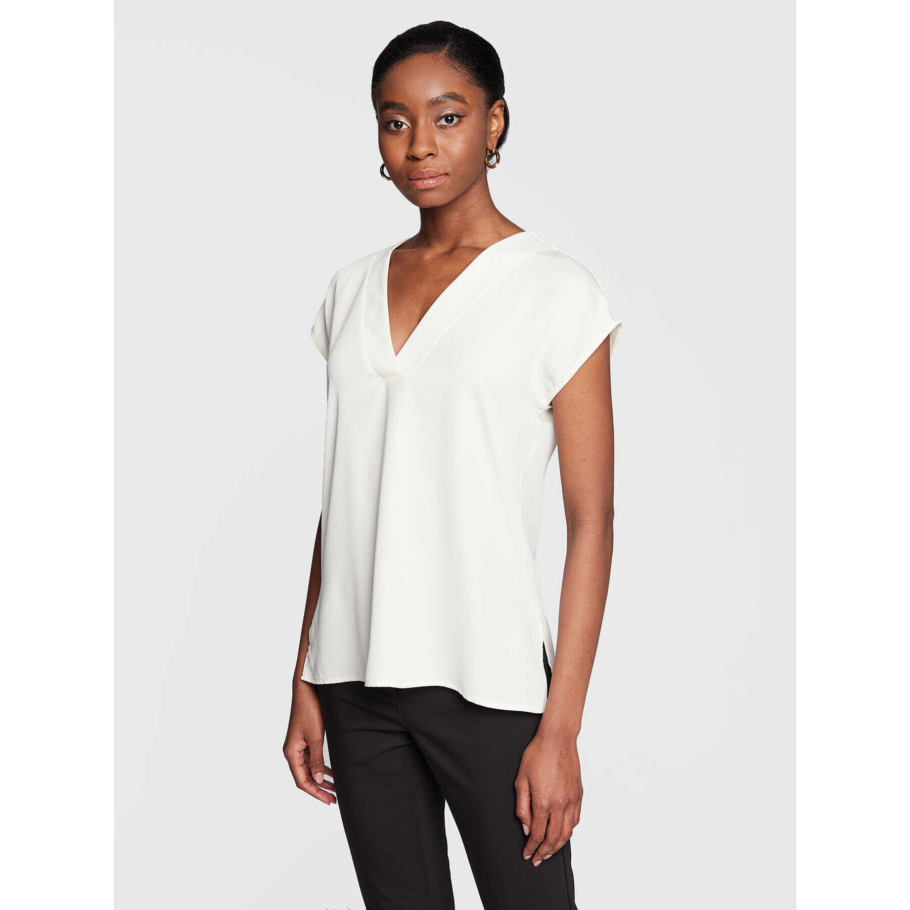 Marella Блуза Globo 2331110433 Екрю Regular Fit - Pepit.bg
