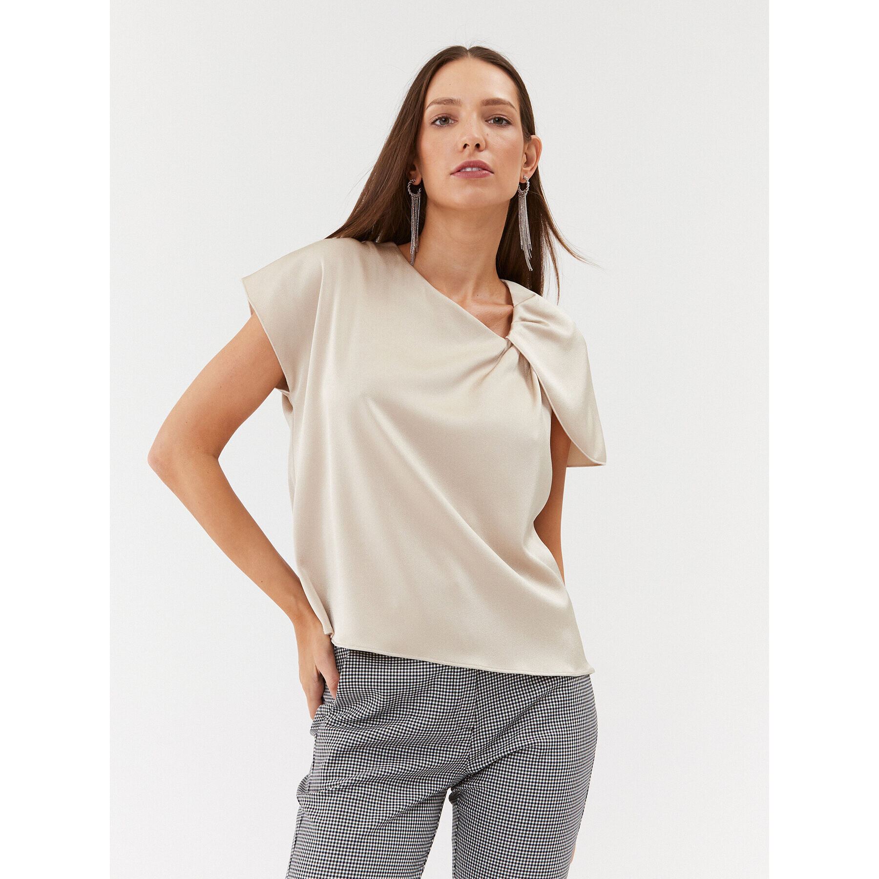 Marella Блуза Guelfo 2331160138200 Бежов Regular Fit - Pepit.bg