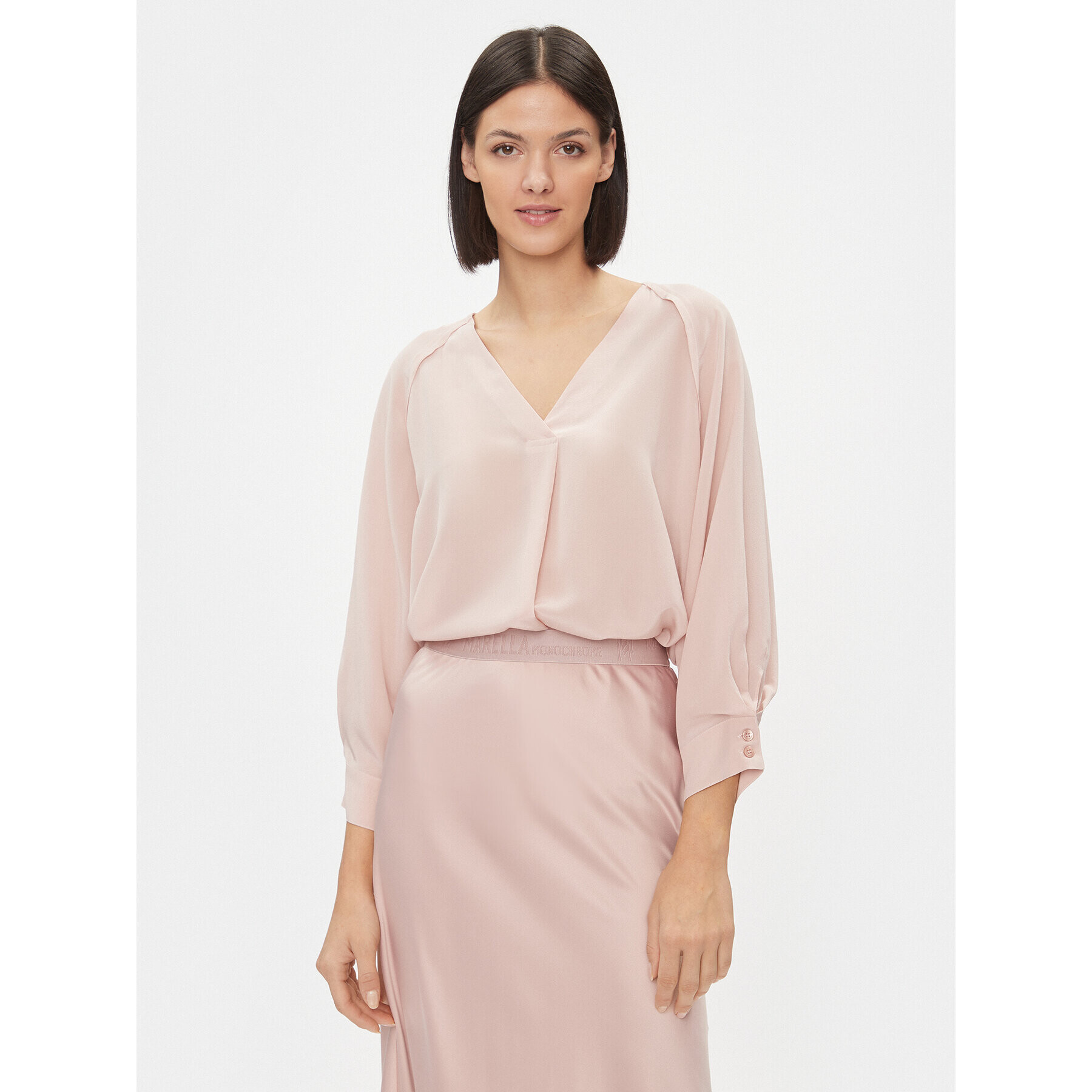 Marella Блуза Ivan 2331160339200 Розов Regular Fit - Pepit.bg