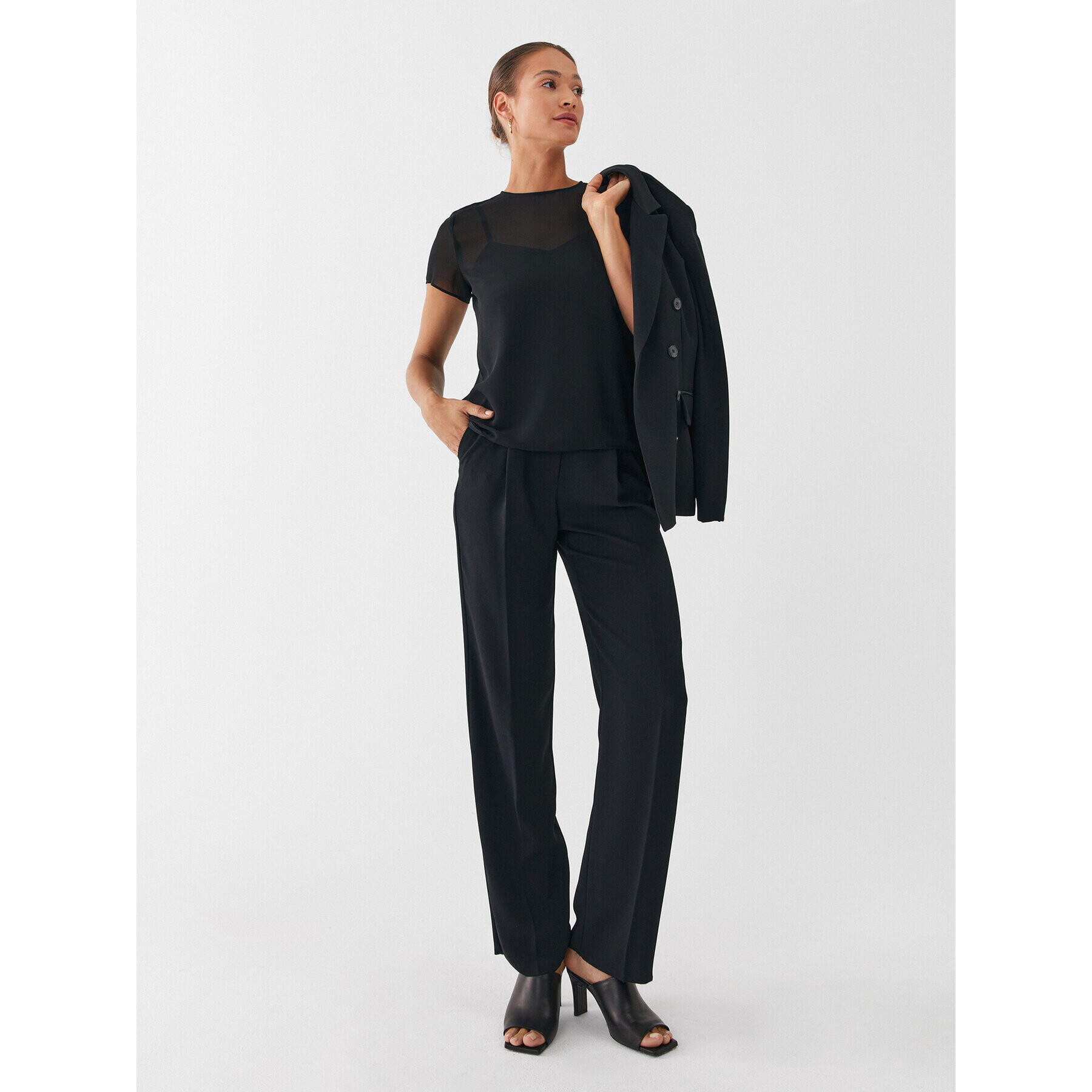 Marella Блуза Nid 2331160833 Черен Regular Fit - Pepit.bg