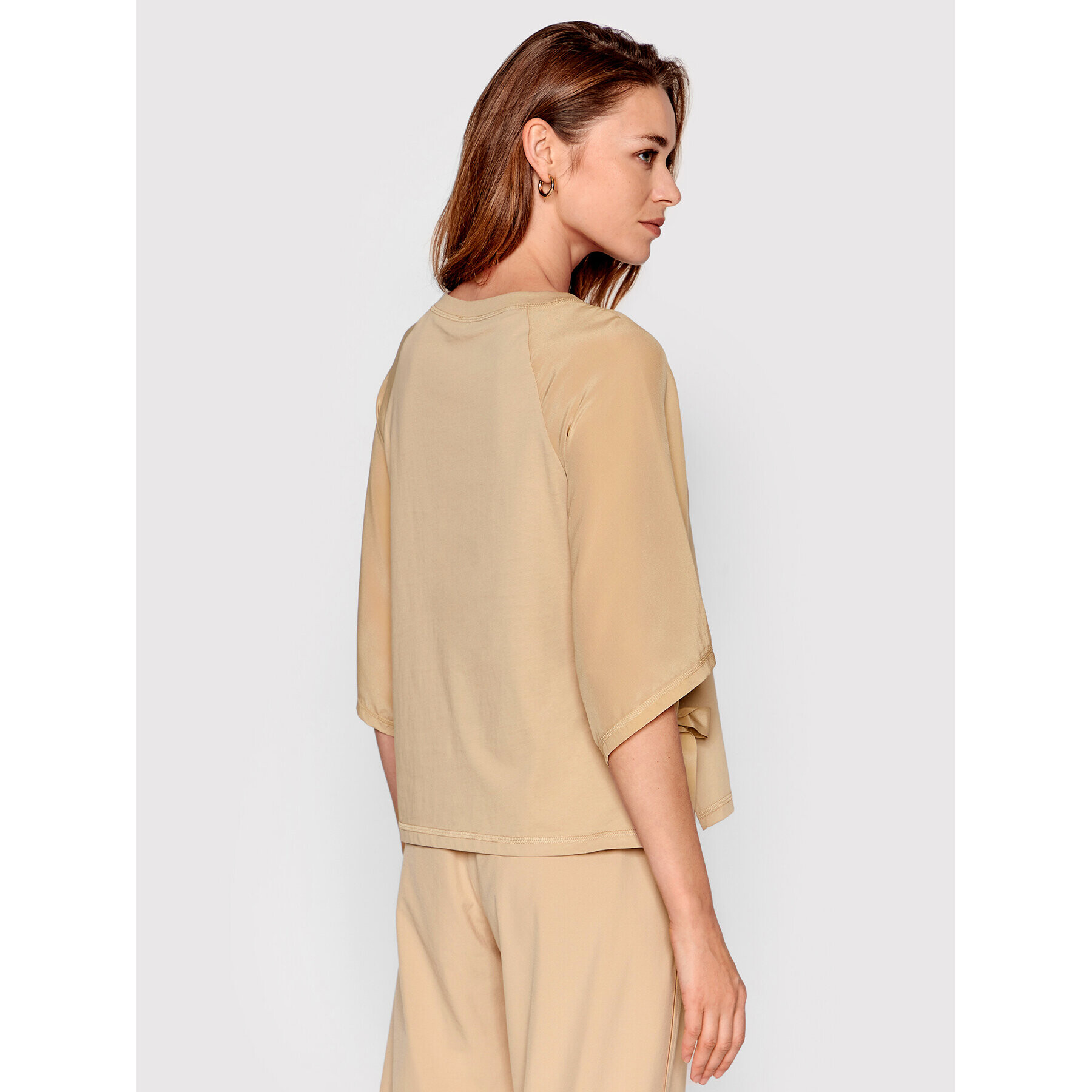 Marella Блуза Ricamo 39410425 Бежов Regular Fit - Pepit.bg