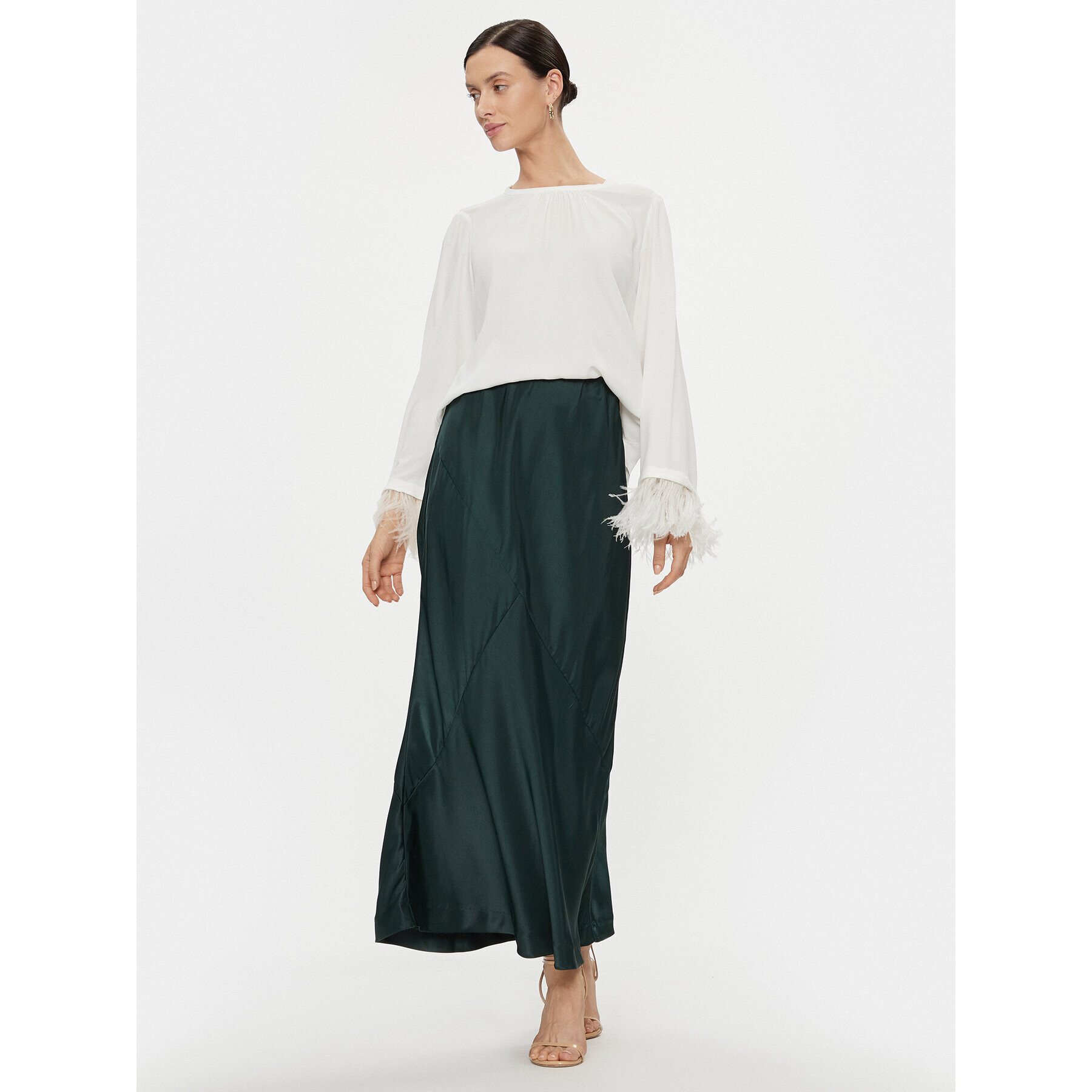 Marella Блуза Rivista 2331160936200 Екрю Regular Fit - Pepit.bg