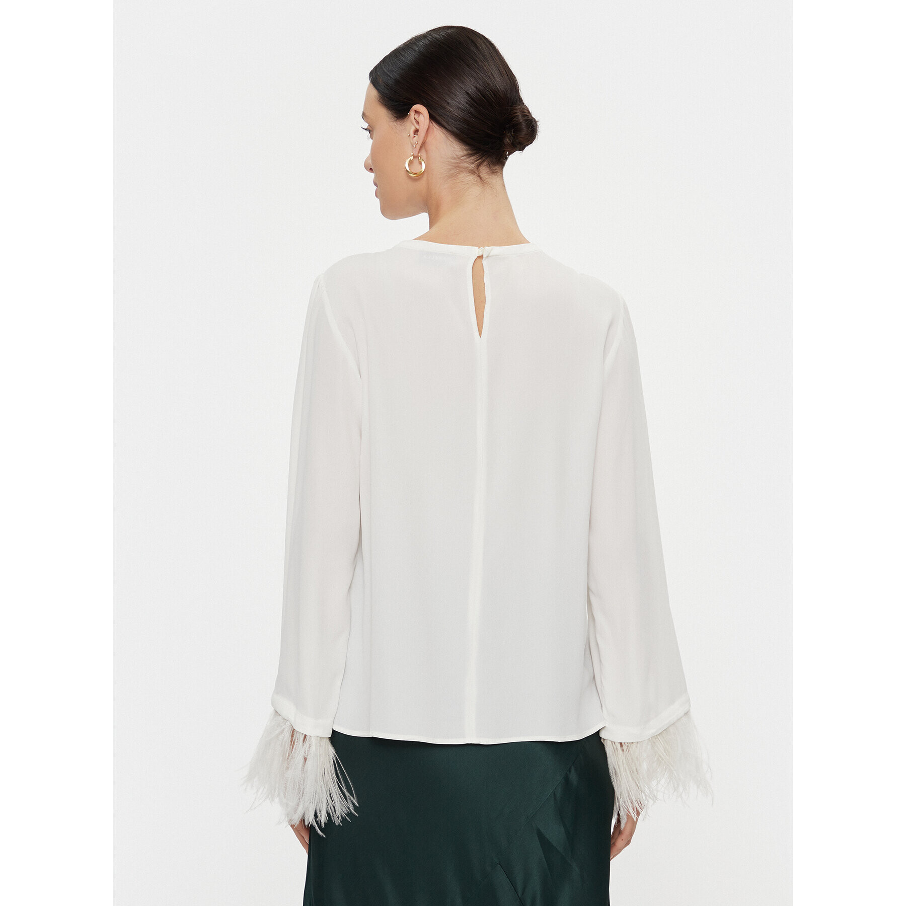 Marella Блуза Rivista 2331160936200 Екрю Regular Fit - Pepit.bg