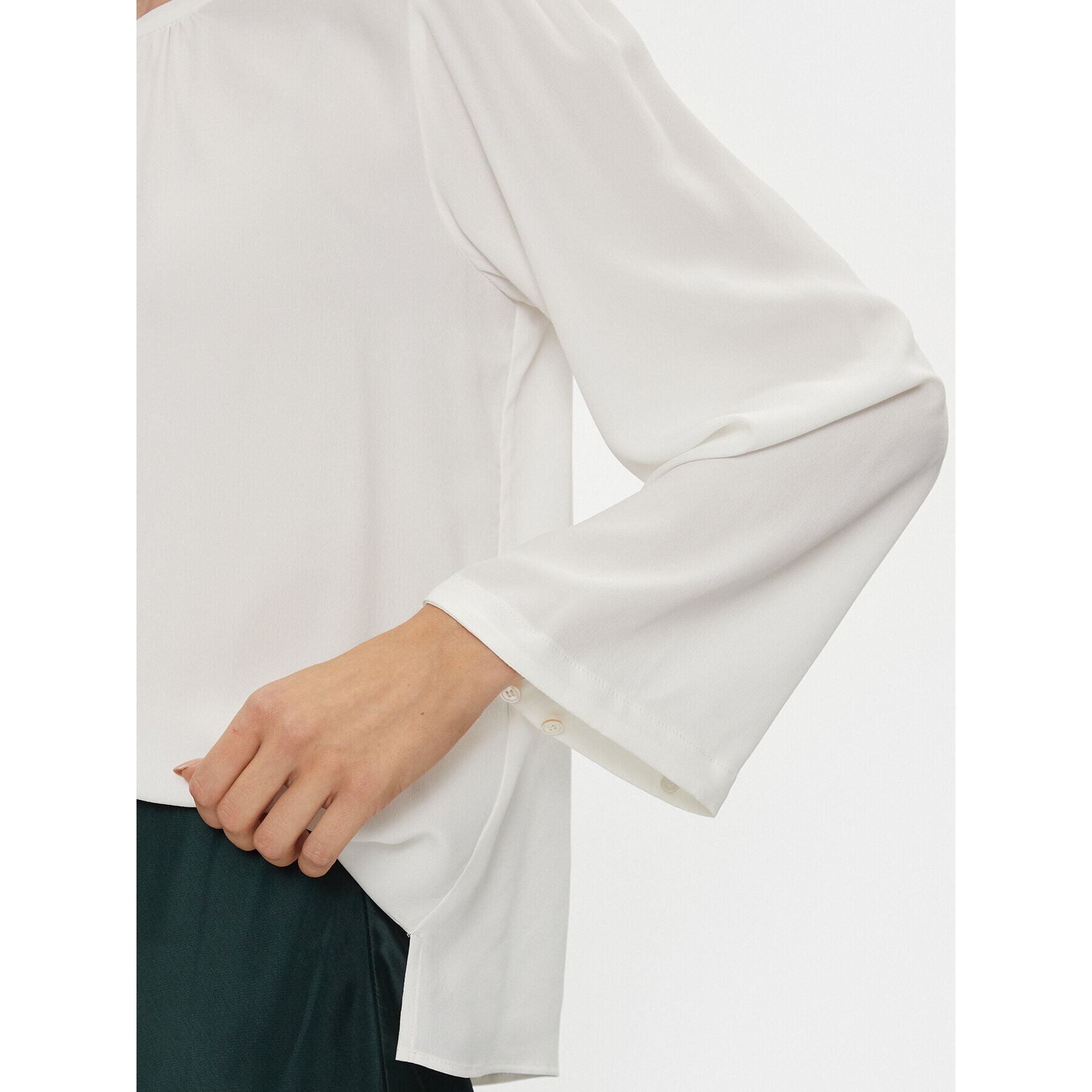 Marella Блуза Rivista 2331160936200 Екрю Regular Fit - Pepit.bg