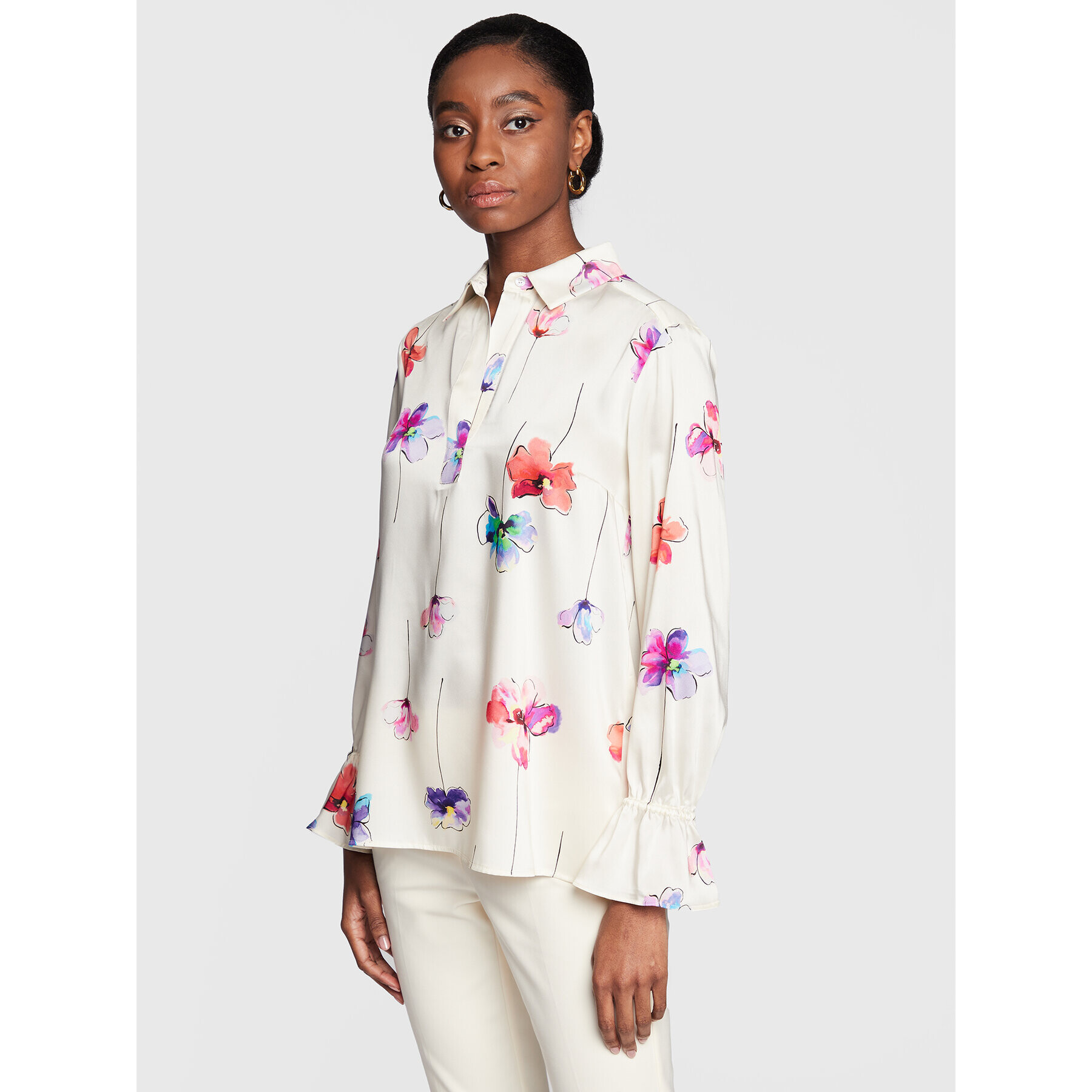 Marella Блуза Robin 2331111631 Бежов Regular Fit - Pepit.bg