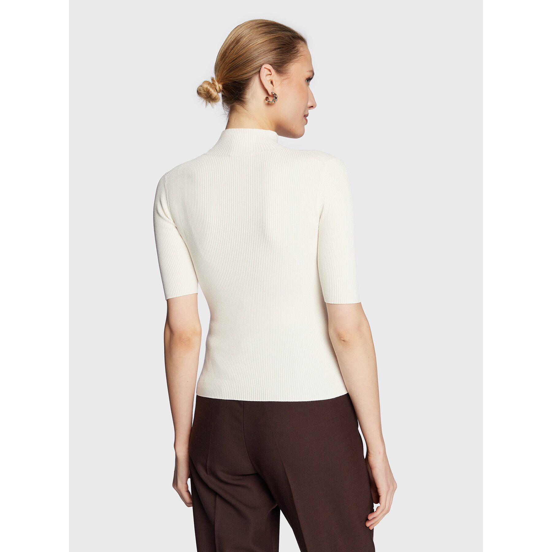 Marella Блуза Romolo 33660629 Бял Slim Fit - Pepit.bg